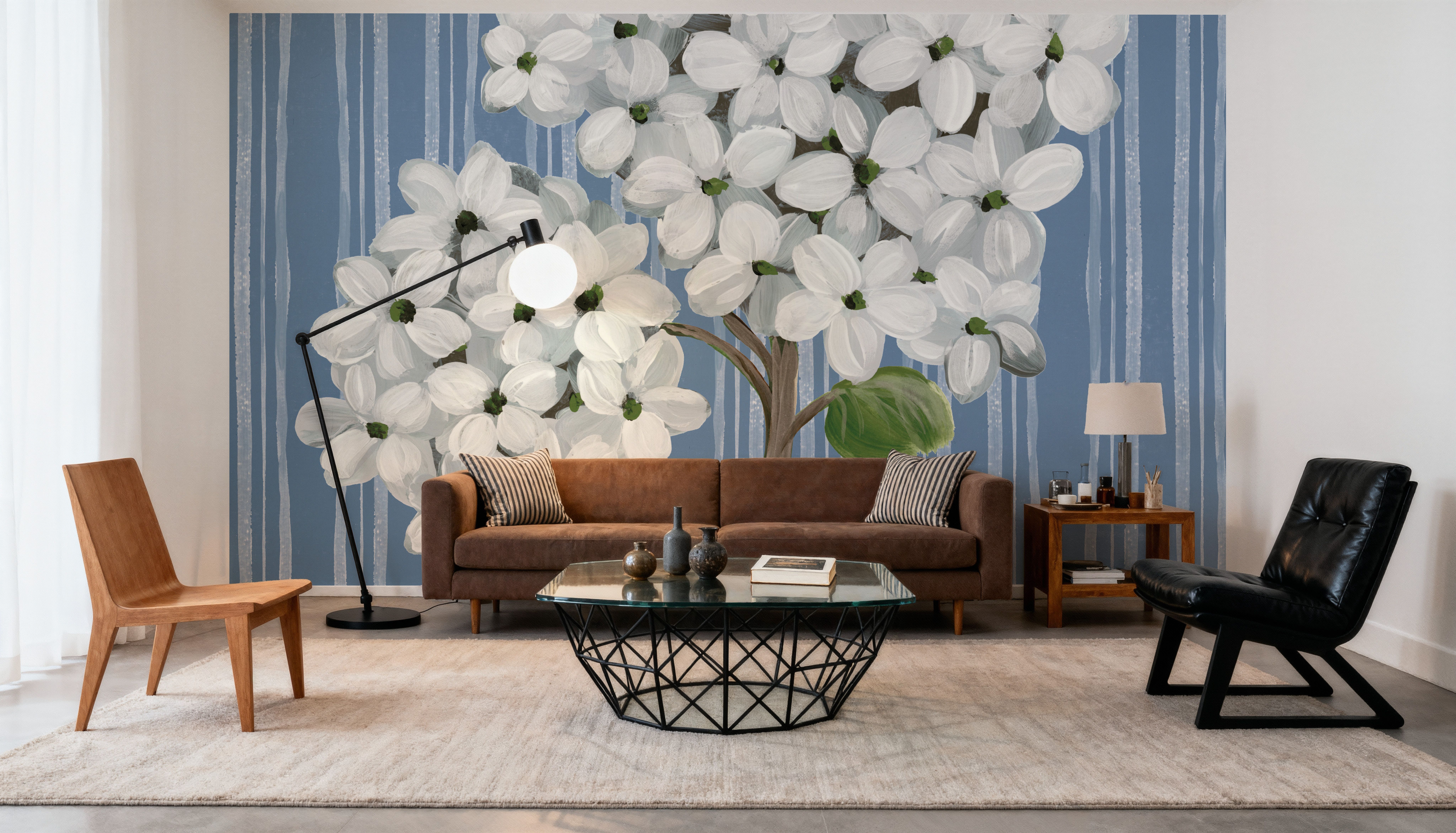 French Blue Hydrangeas II