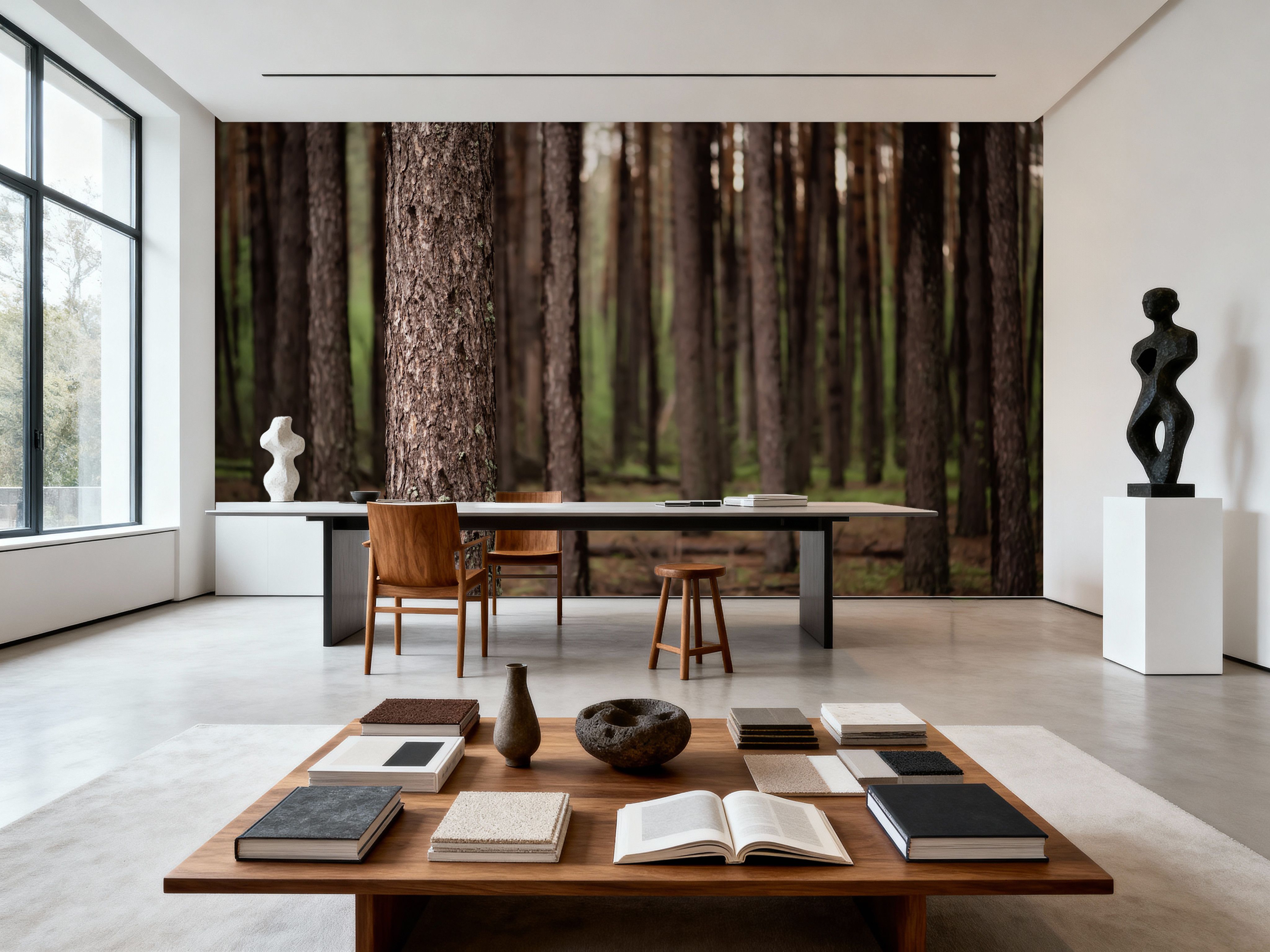 Dark Pine Forest