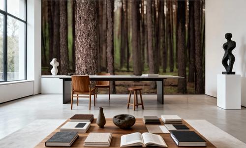 Dark Pine Forest