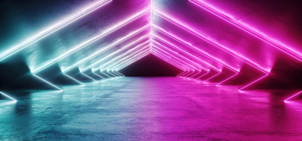 Neon Tunnel Pink