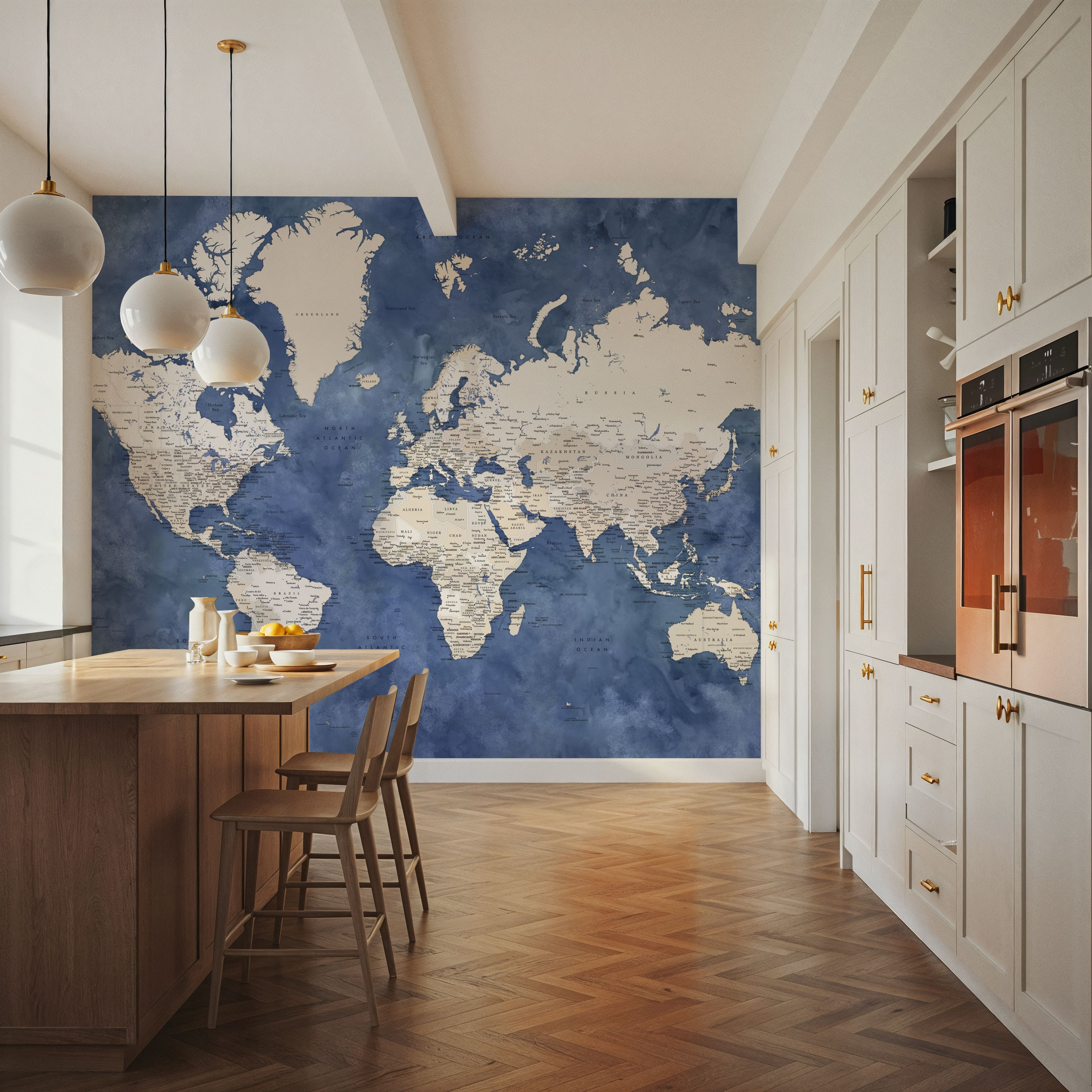 World Map Cities - Sabeen