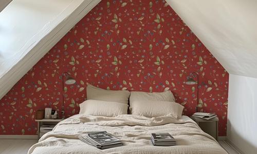 Time to Share Floral Red