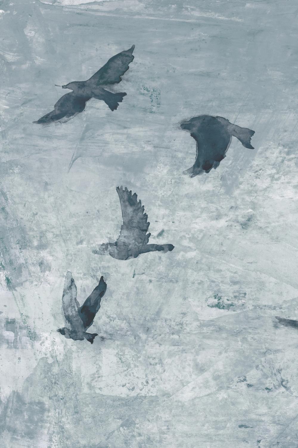 Migration Blue Panel I