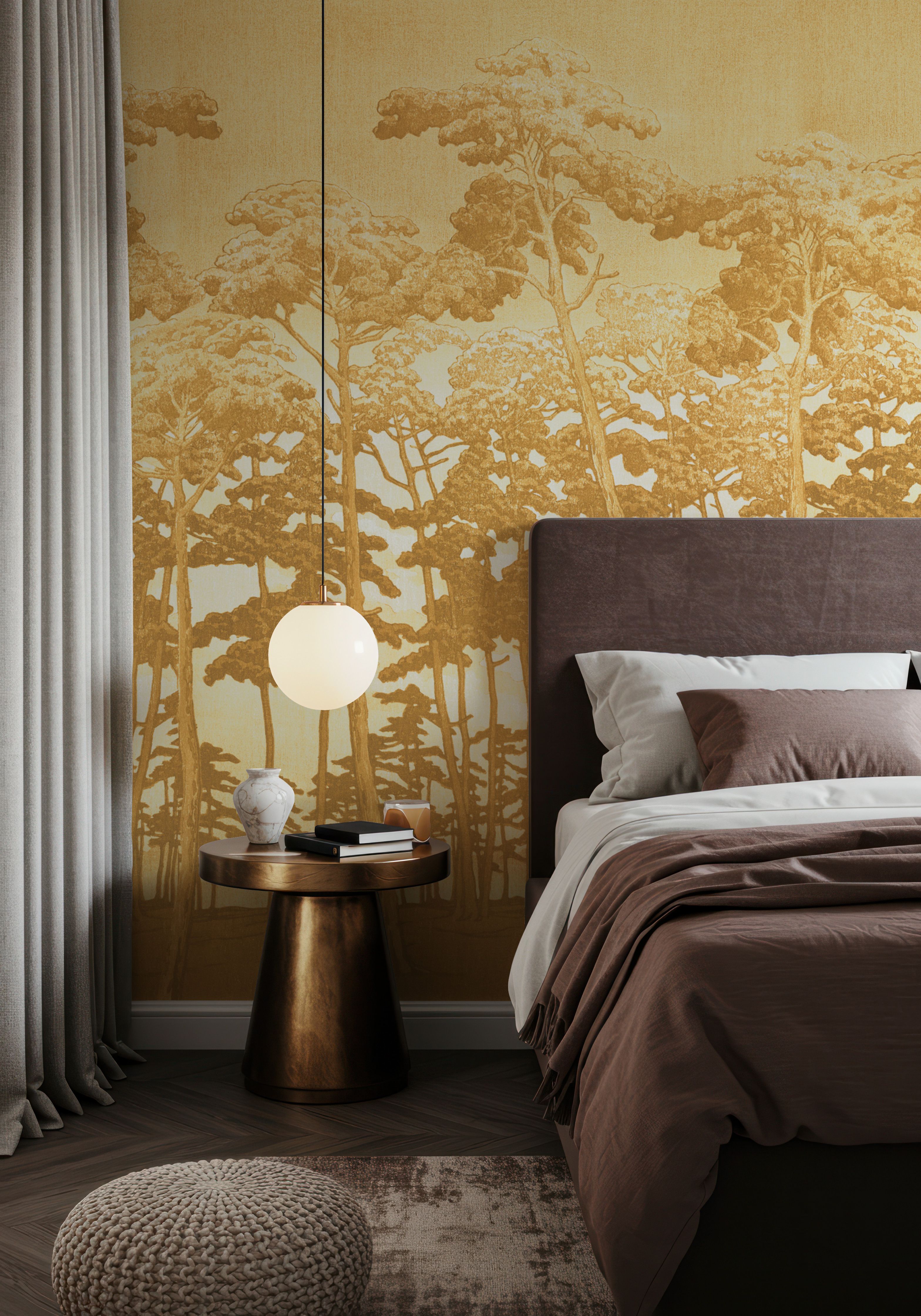 Tranquil Pinescape, Sunflower