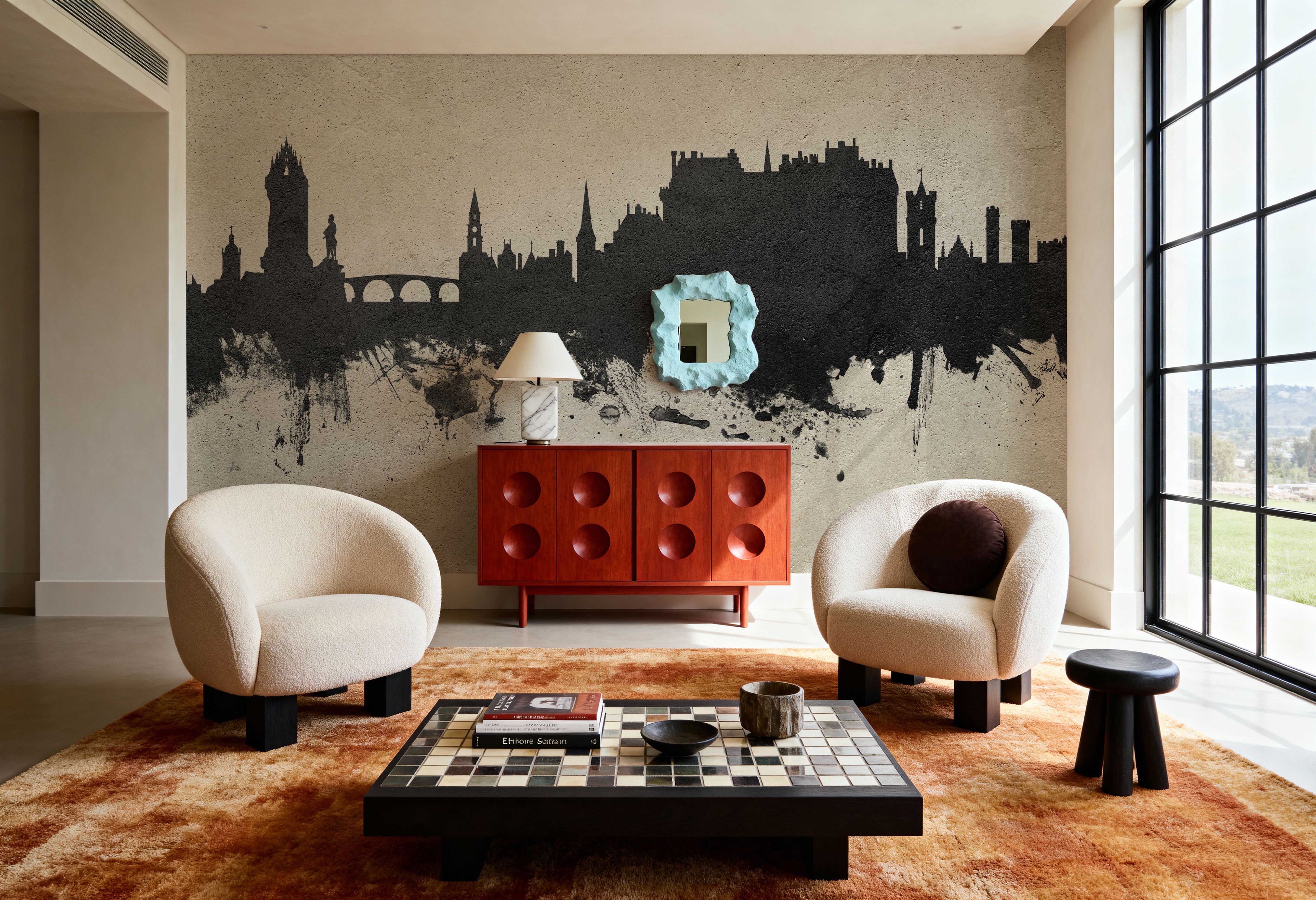 Stirling Scotland Skyline Concrete