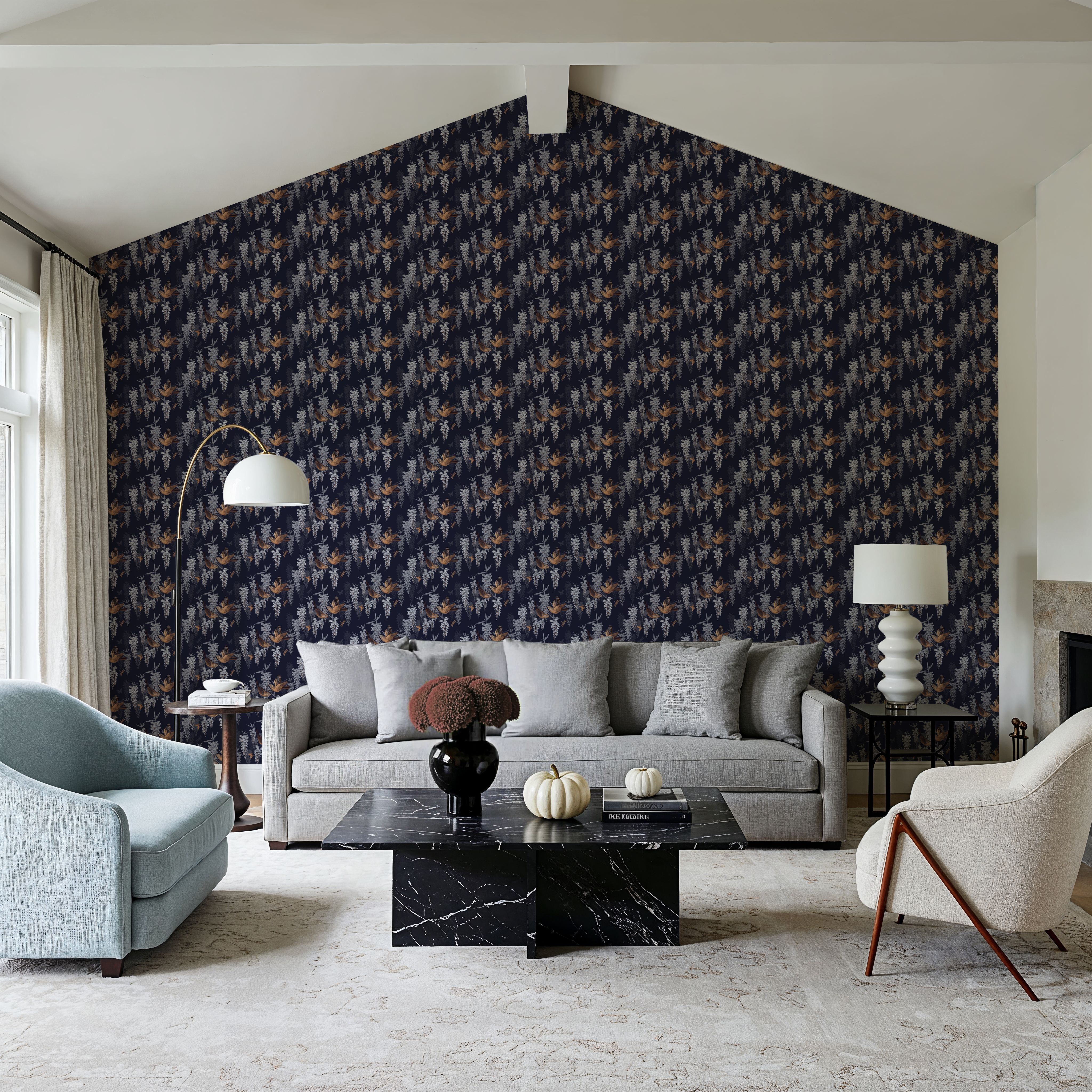 Elegant Birds Pattern