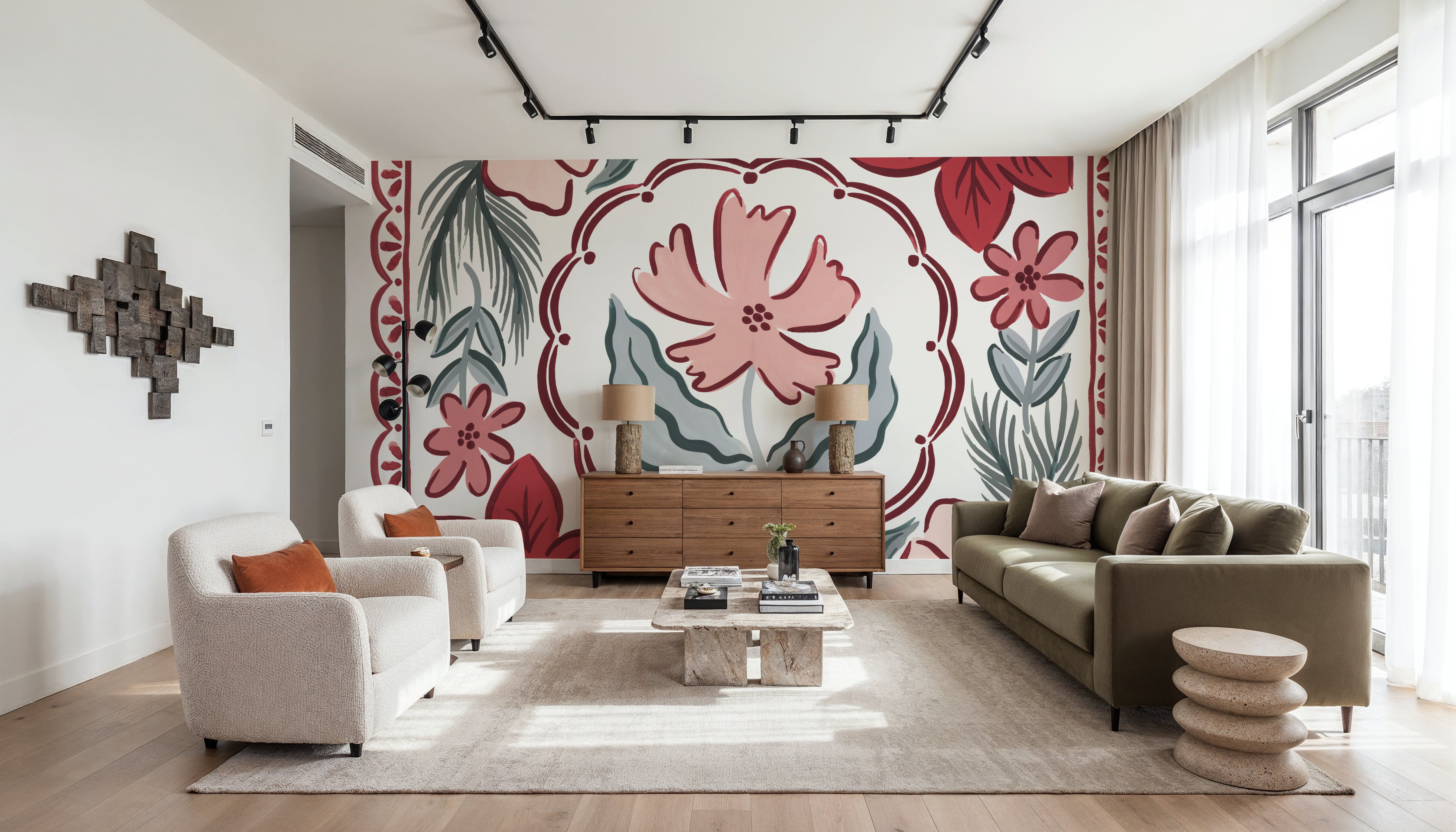 Christmas Reverie IV, Papier peint