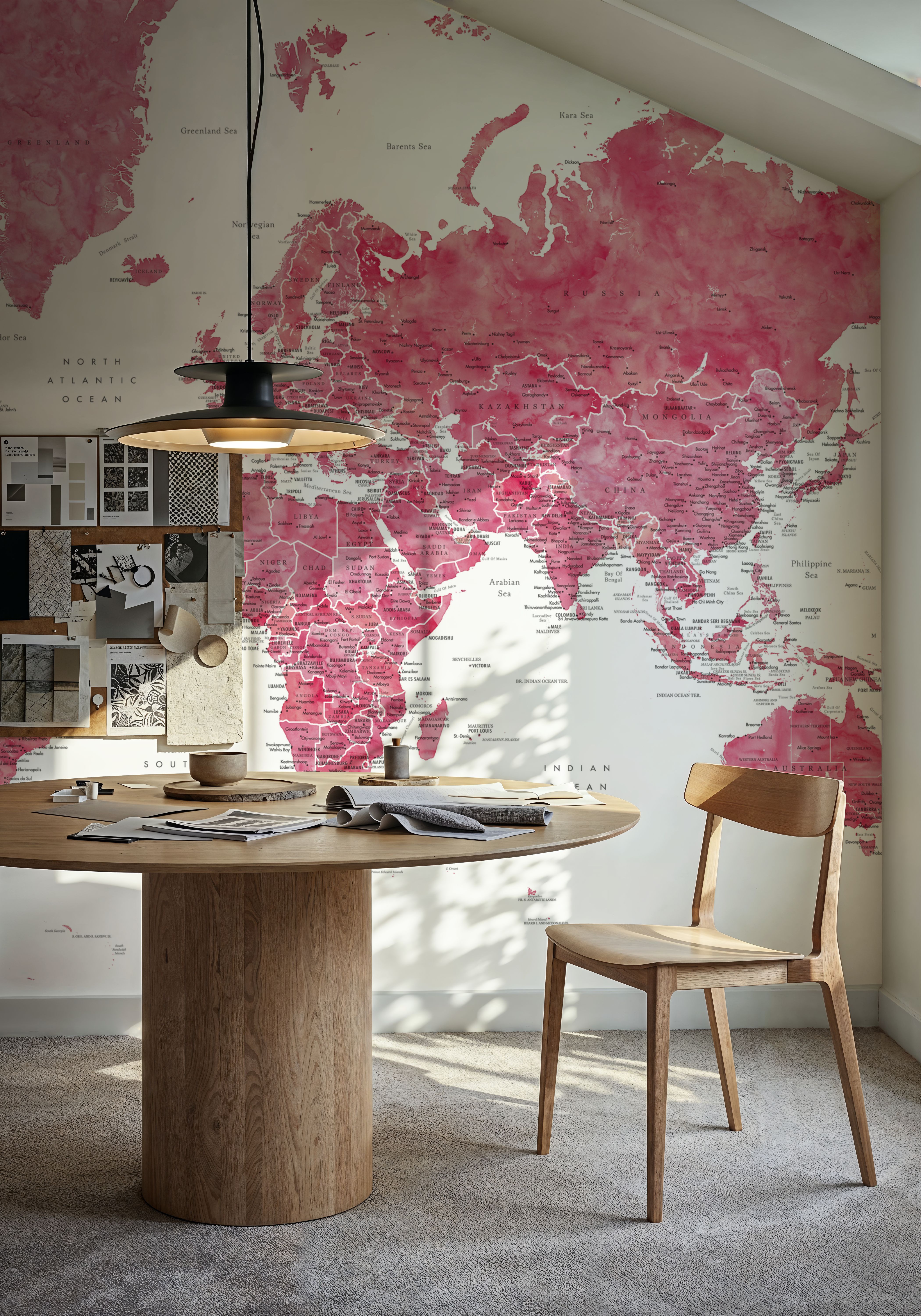 World Map Cities - Wanda