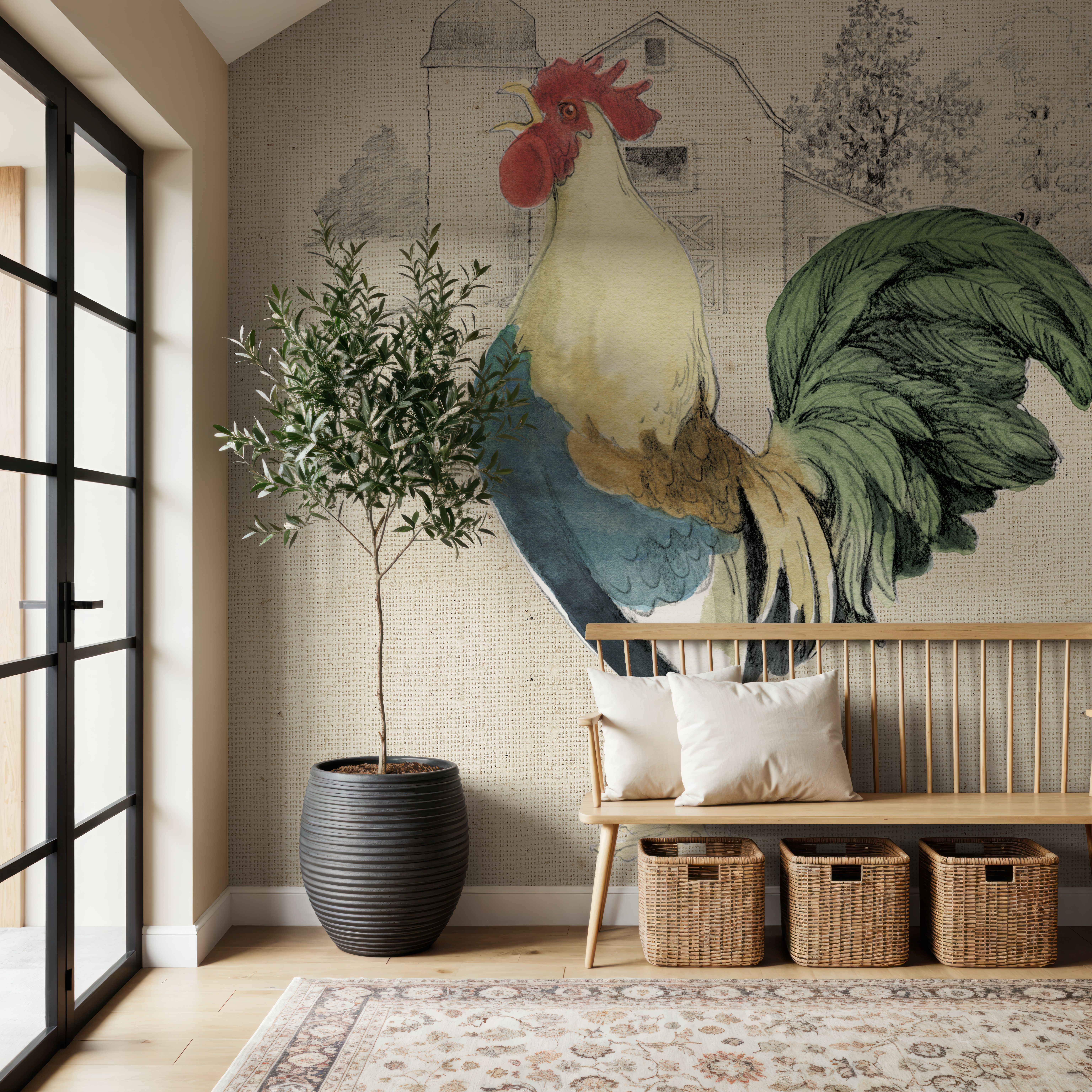 Farm To Table VI on Burlap