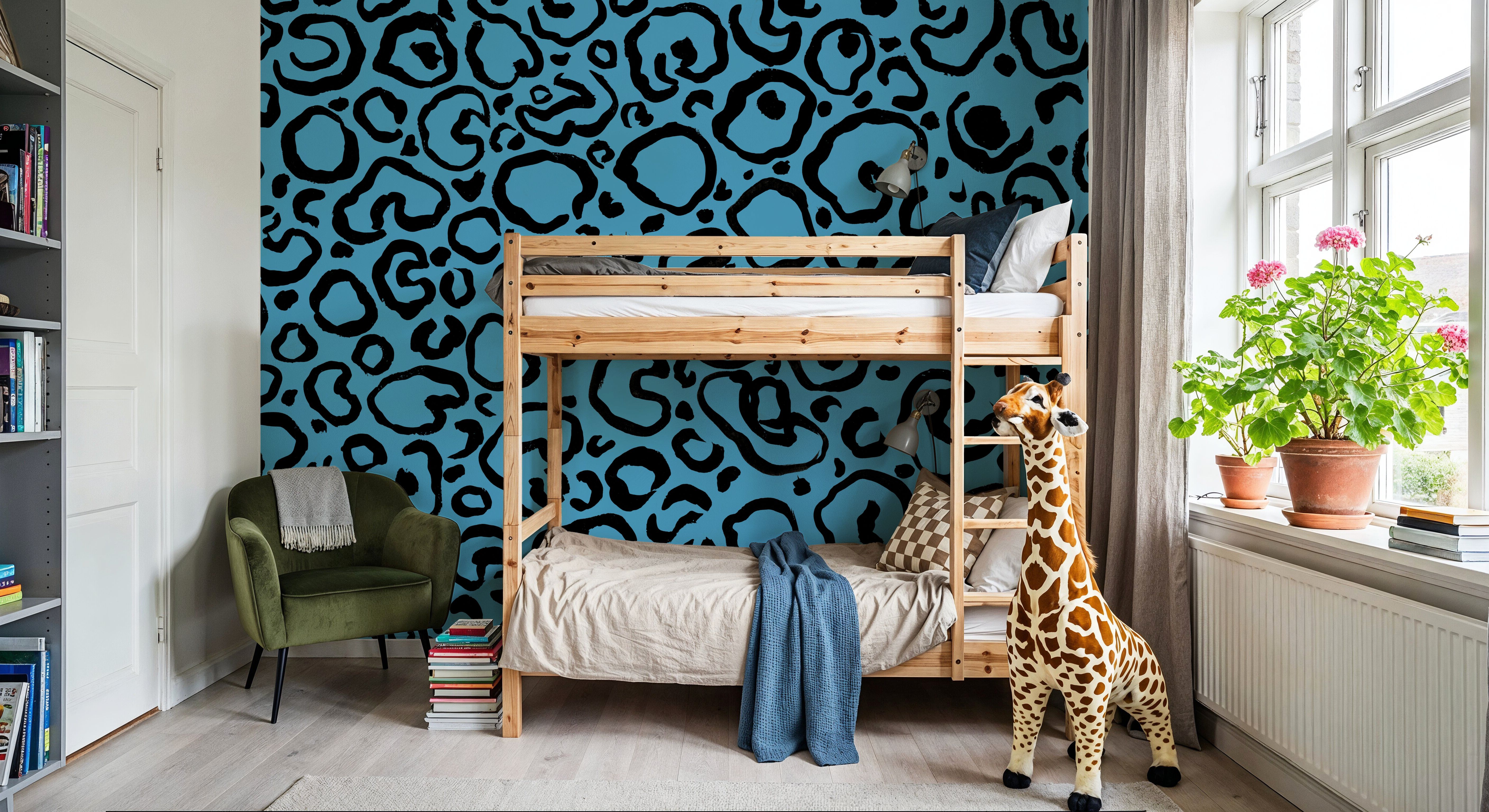 Animal Print IV Blue