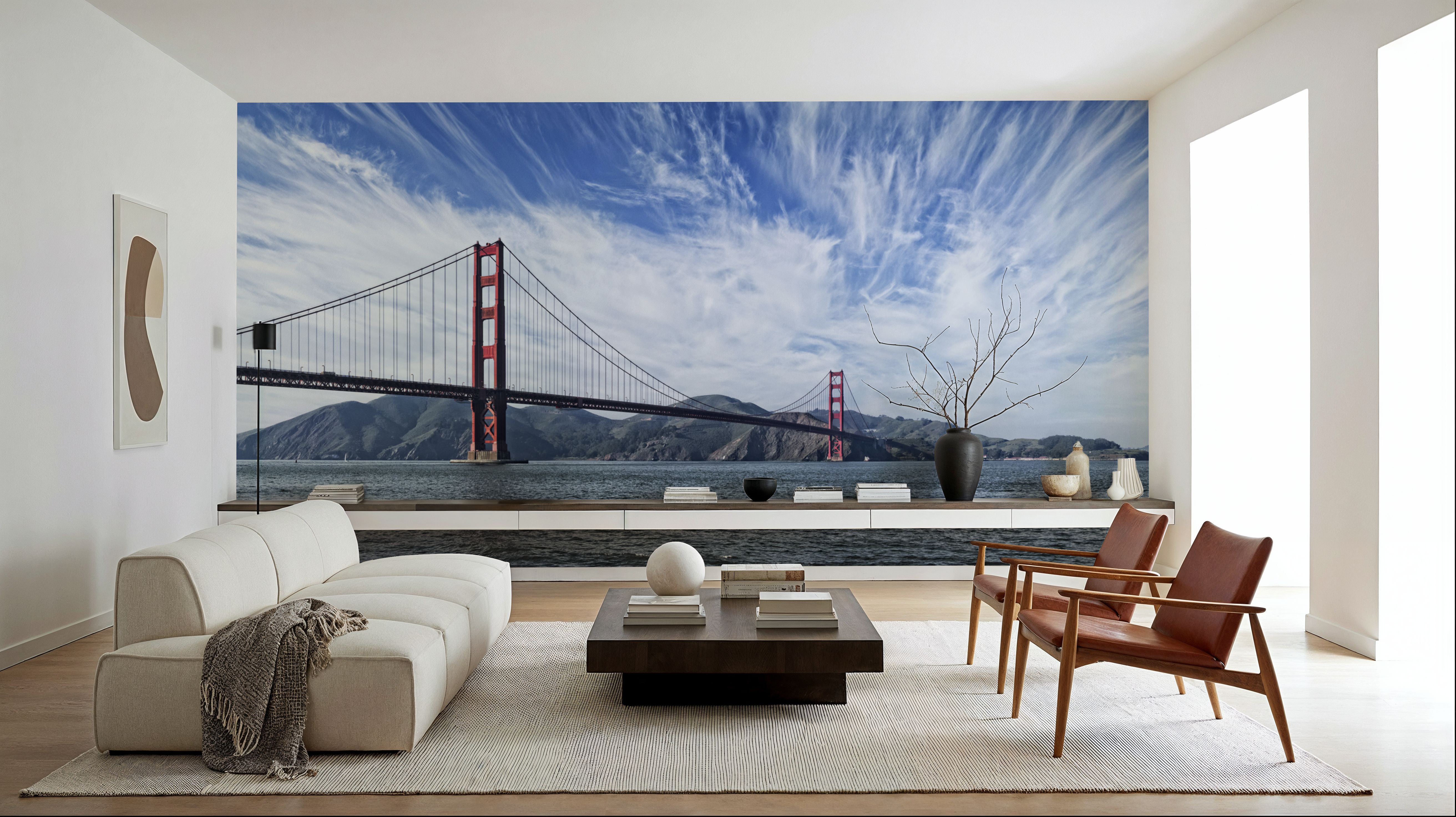 Golden Gate Blue Sky, Wallpaper