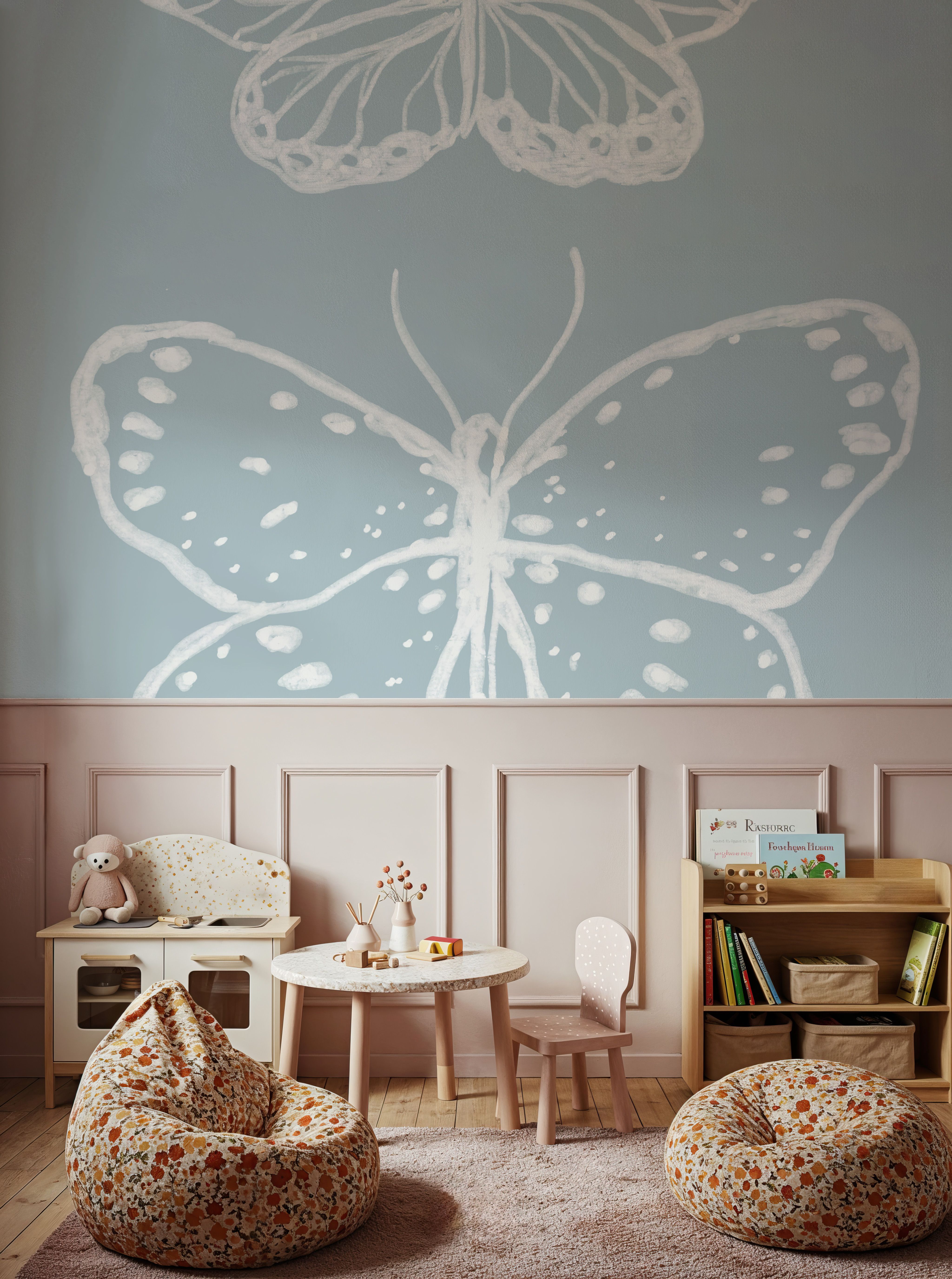 Cottage Butterflies I