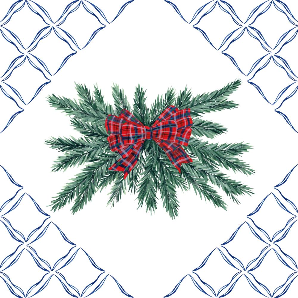 Holiday Tartan and Chinoiserie V