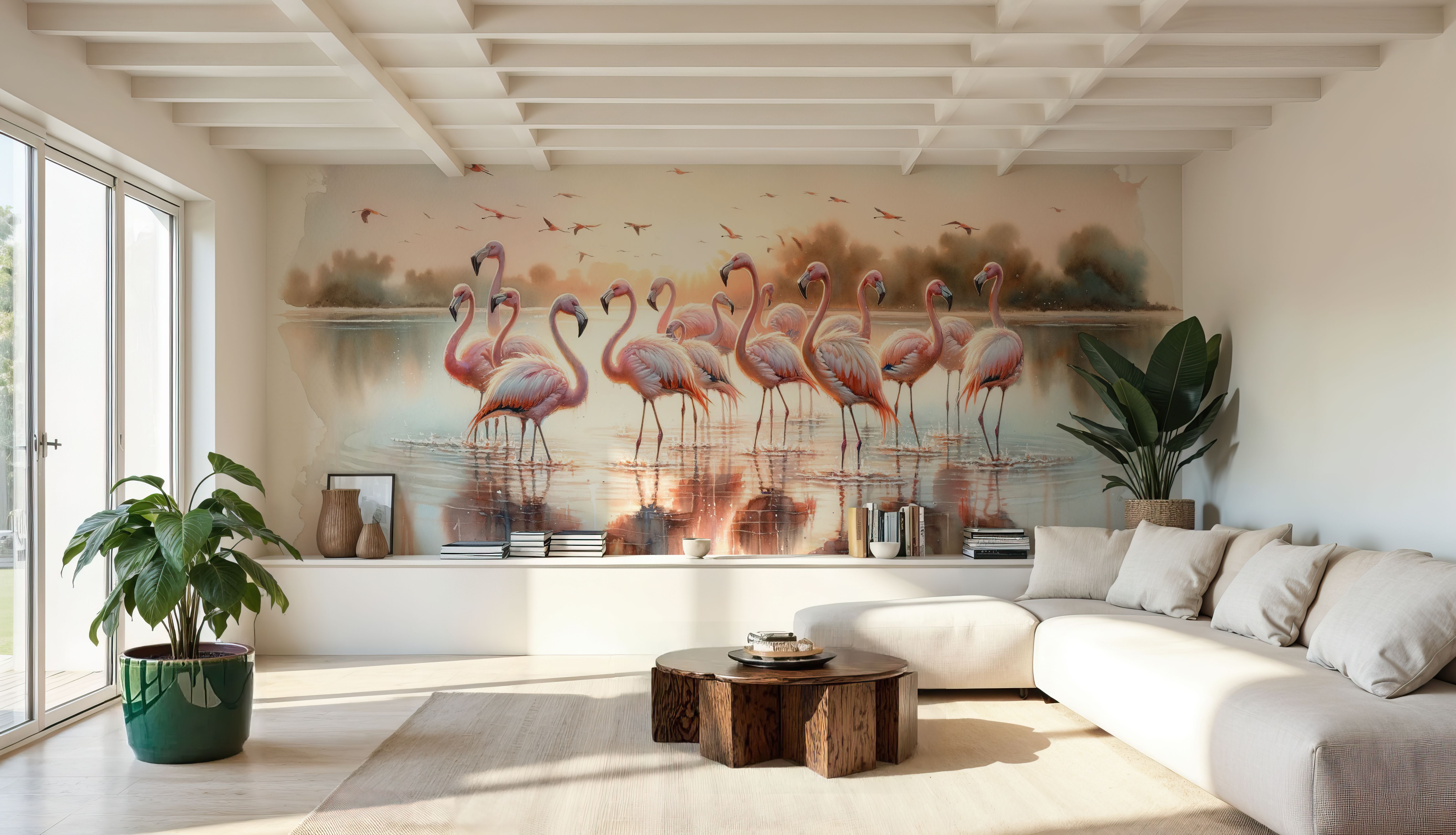 Flamingo Sunrise