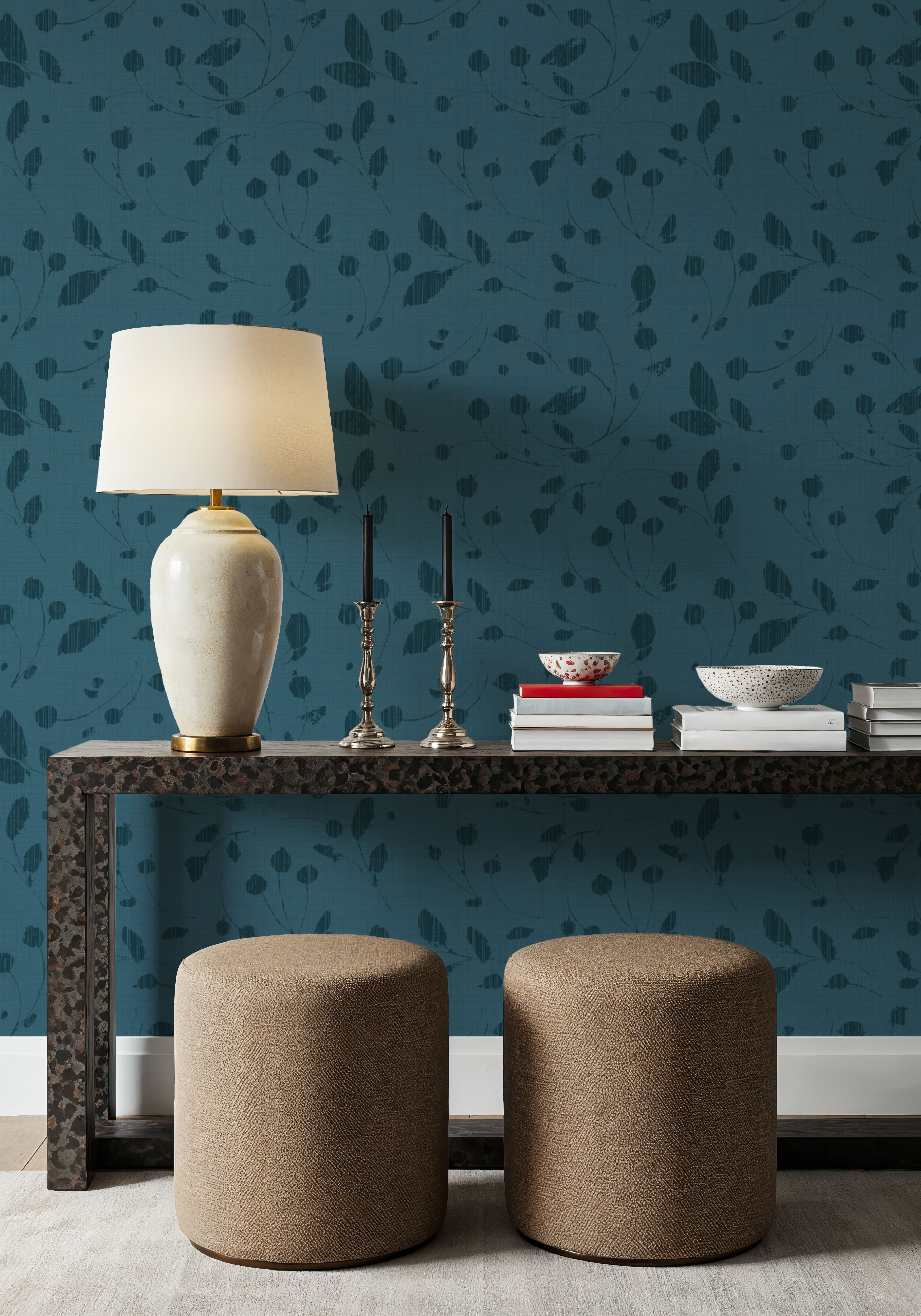 Time to Share Florals Blue