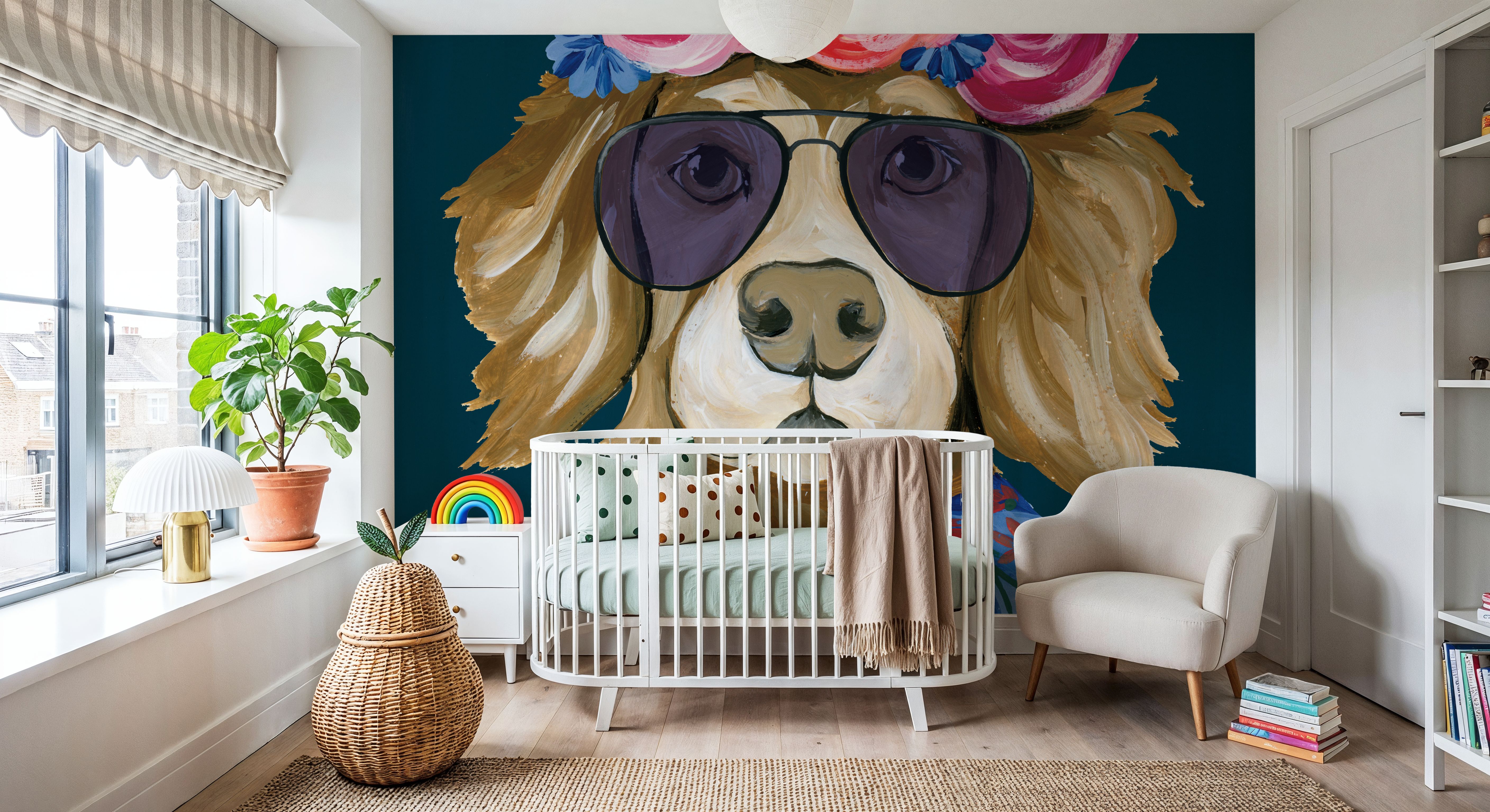 Glitzy Golden Retriever