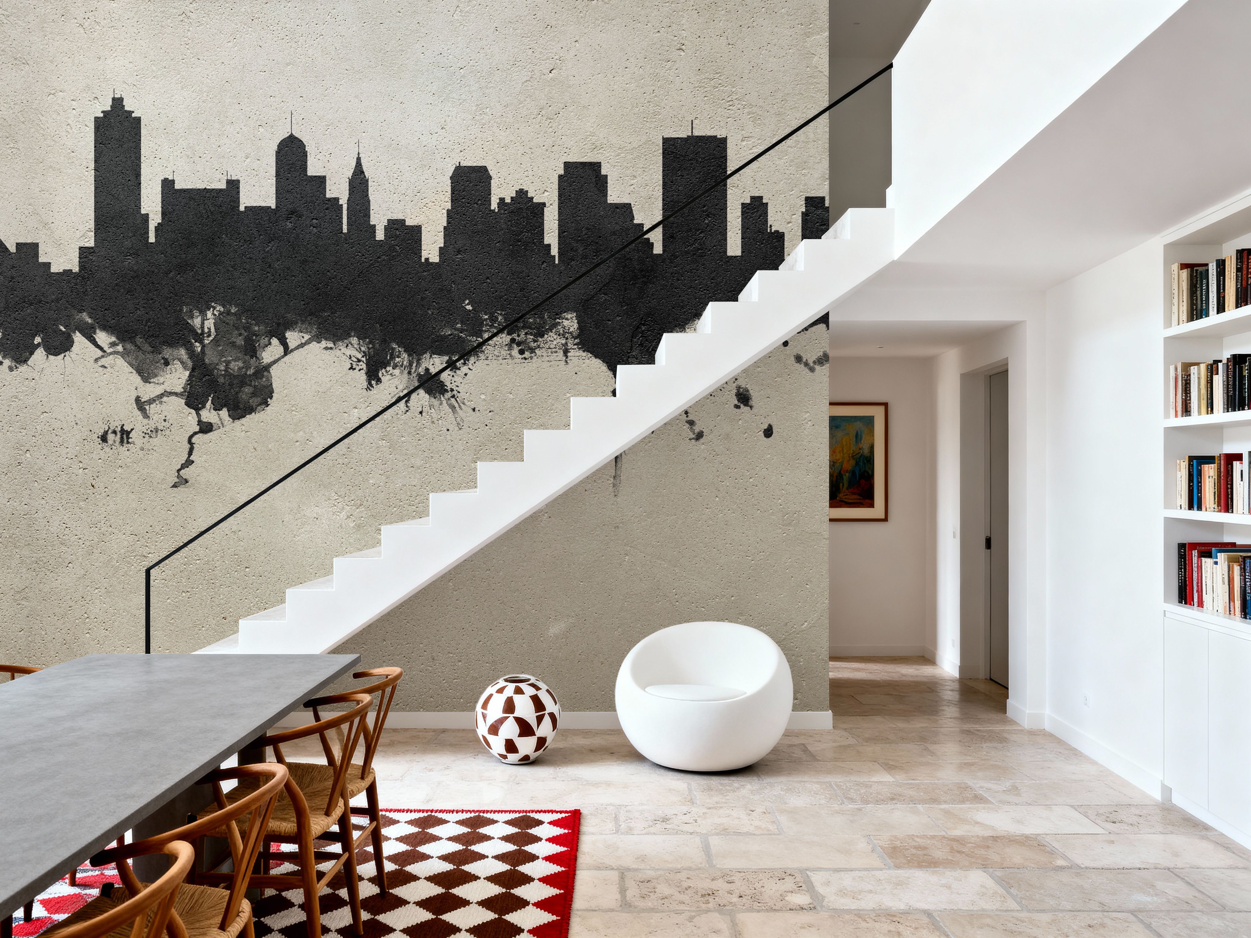 Memphis Tennessee Skyline Concrete