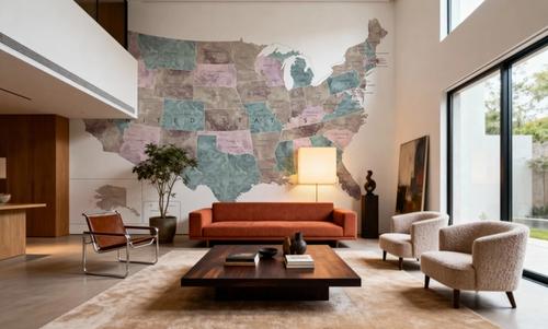 US State Map - Leire