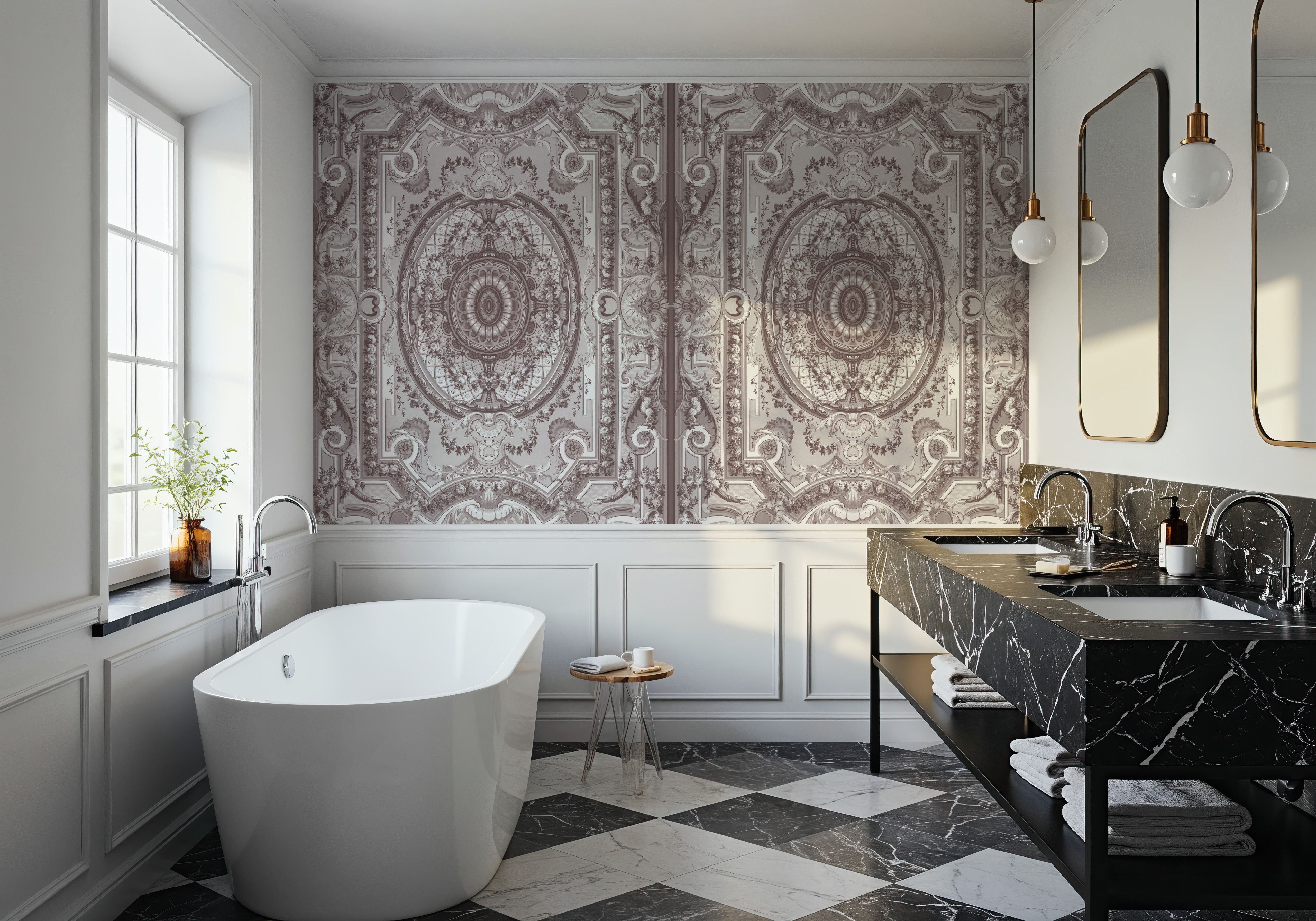 Golden Era, Pink Beige, Tapet