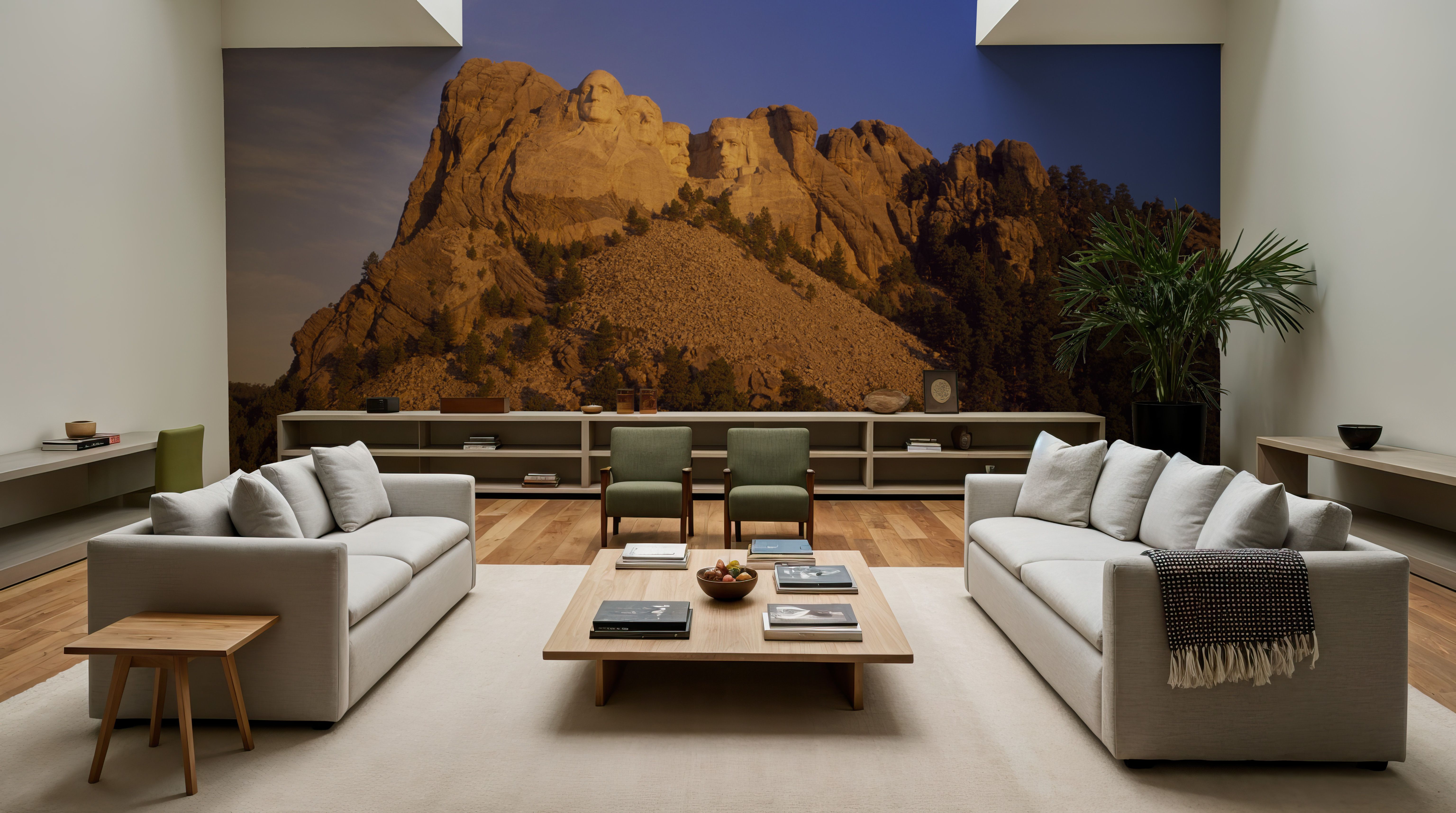 Low Angle Mount Rushmore