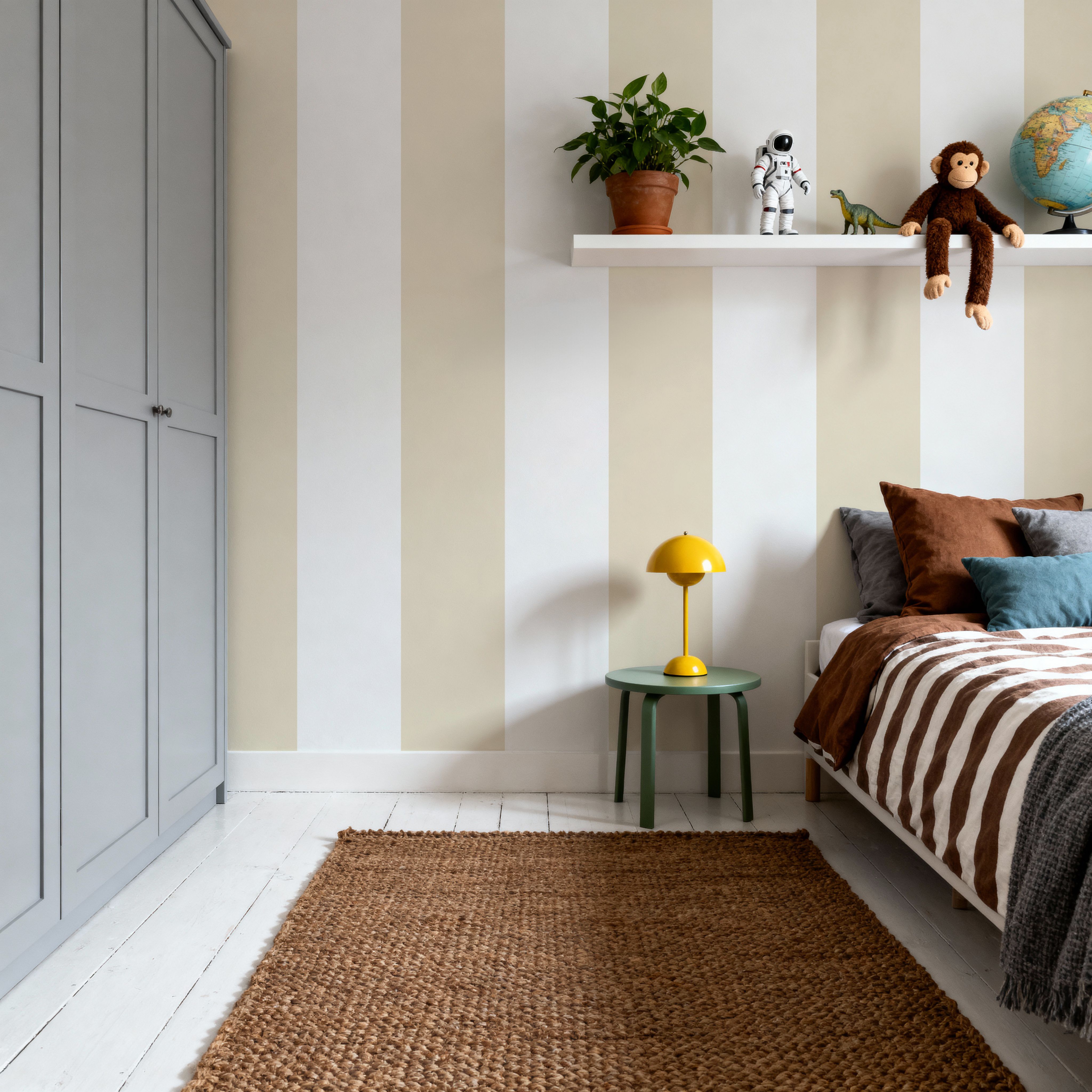 Circus Stripes, Beige