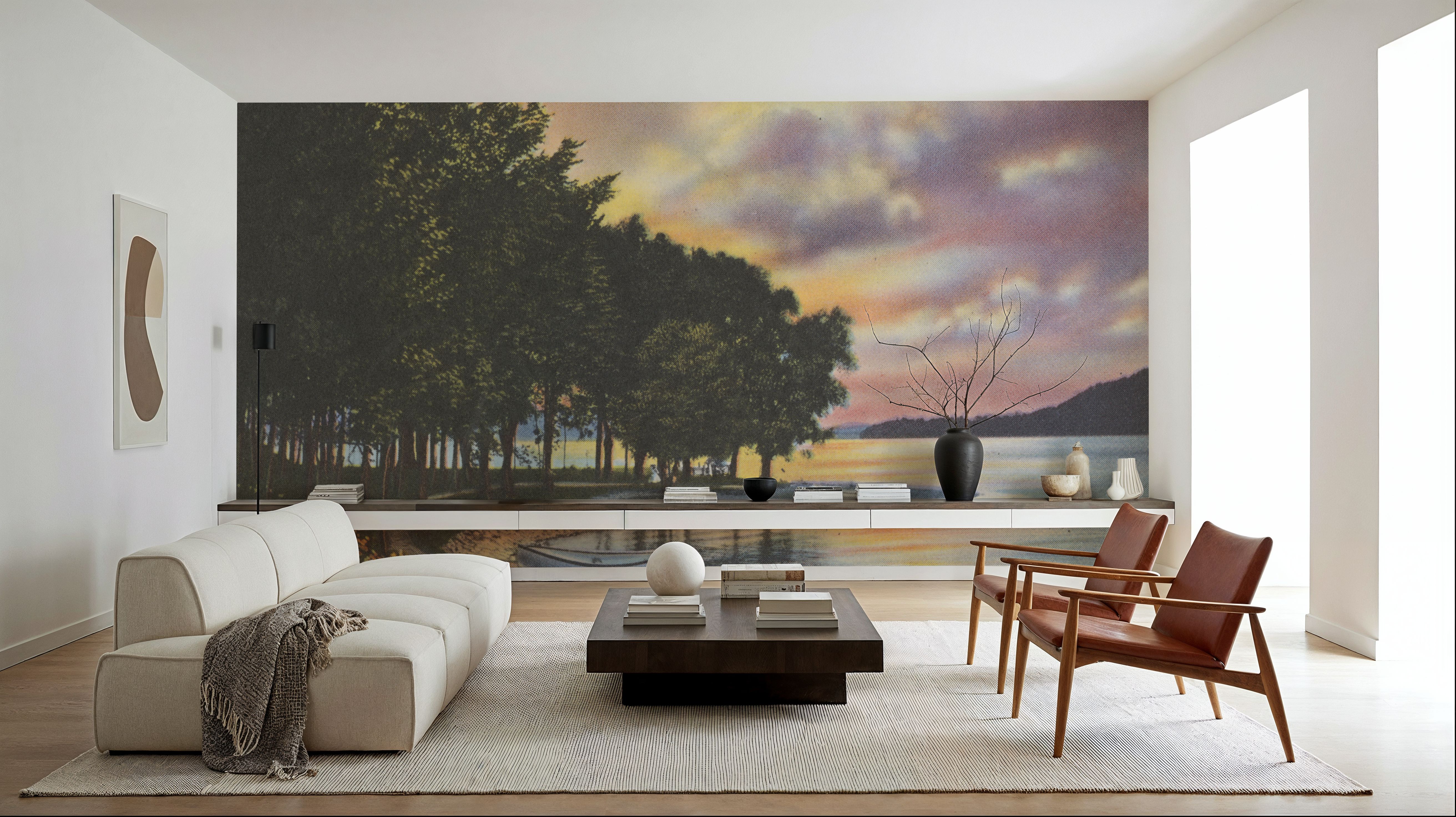 Summer Evenings - Screenprint Postcard