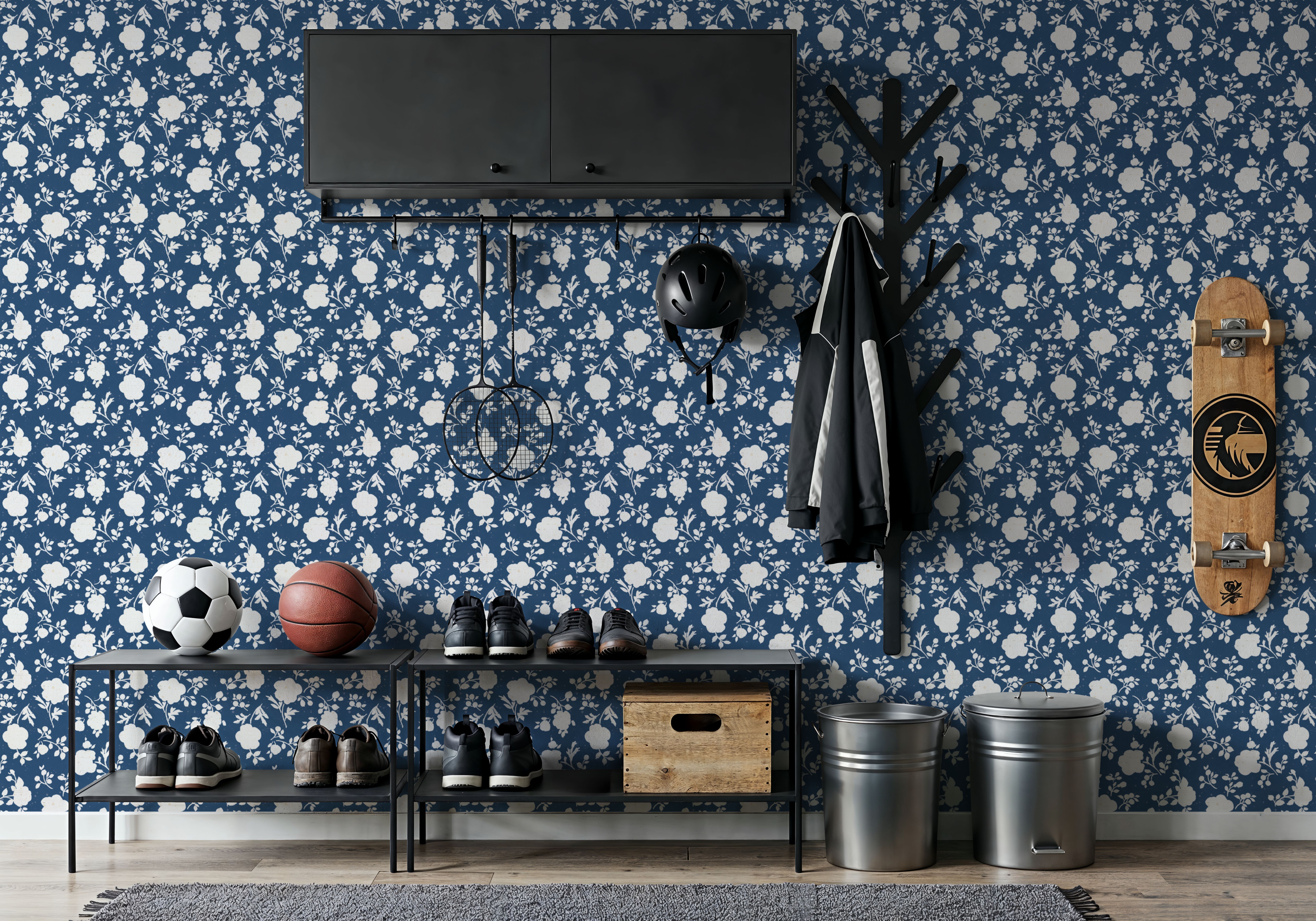 Country Flowery Blue