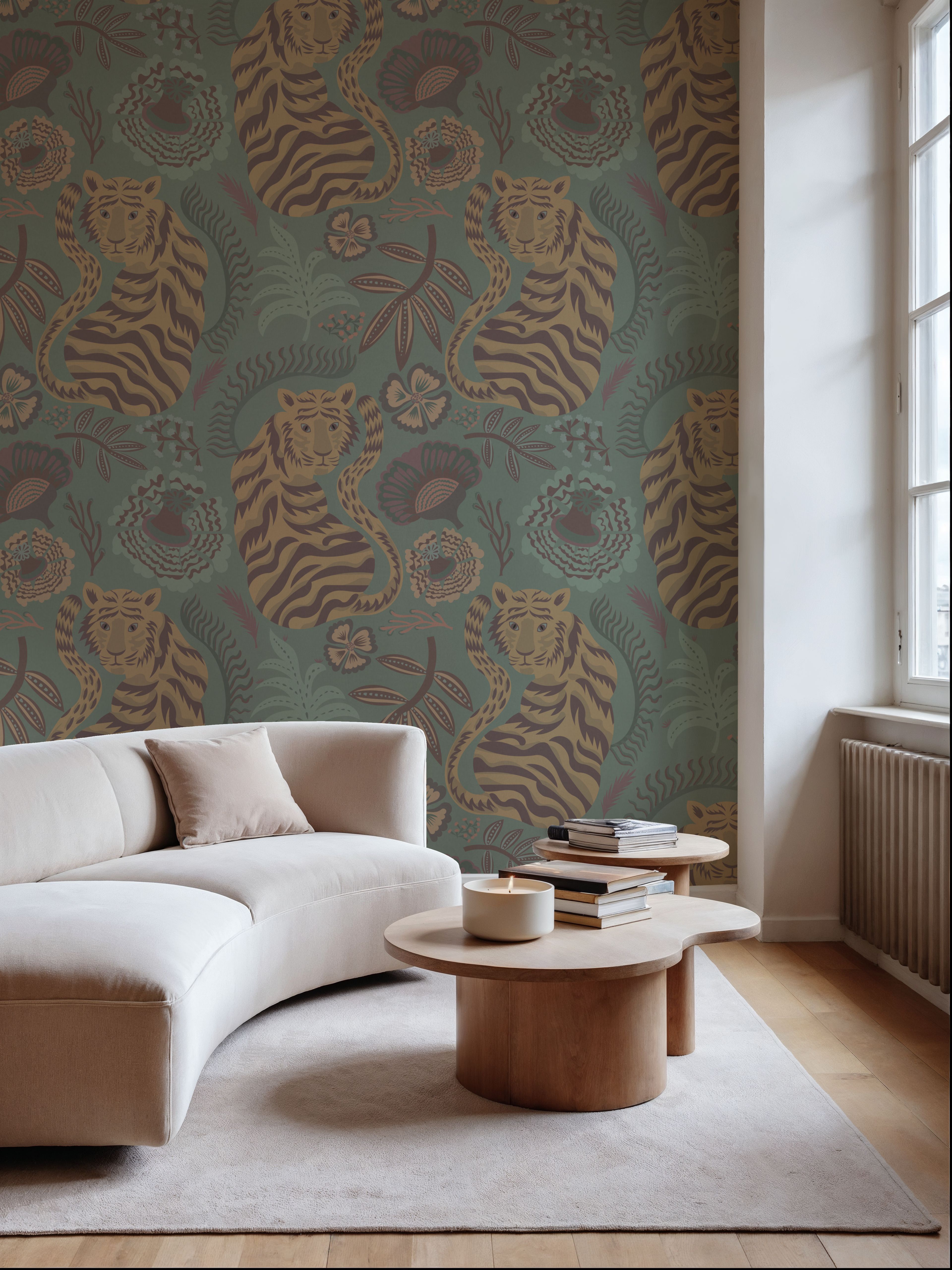 Painterly Tigers Mint