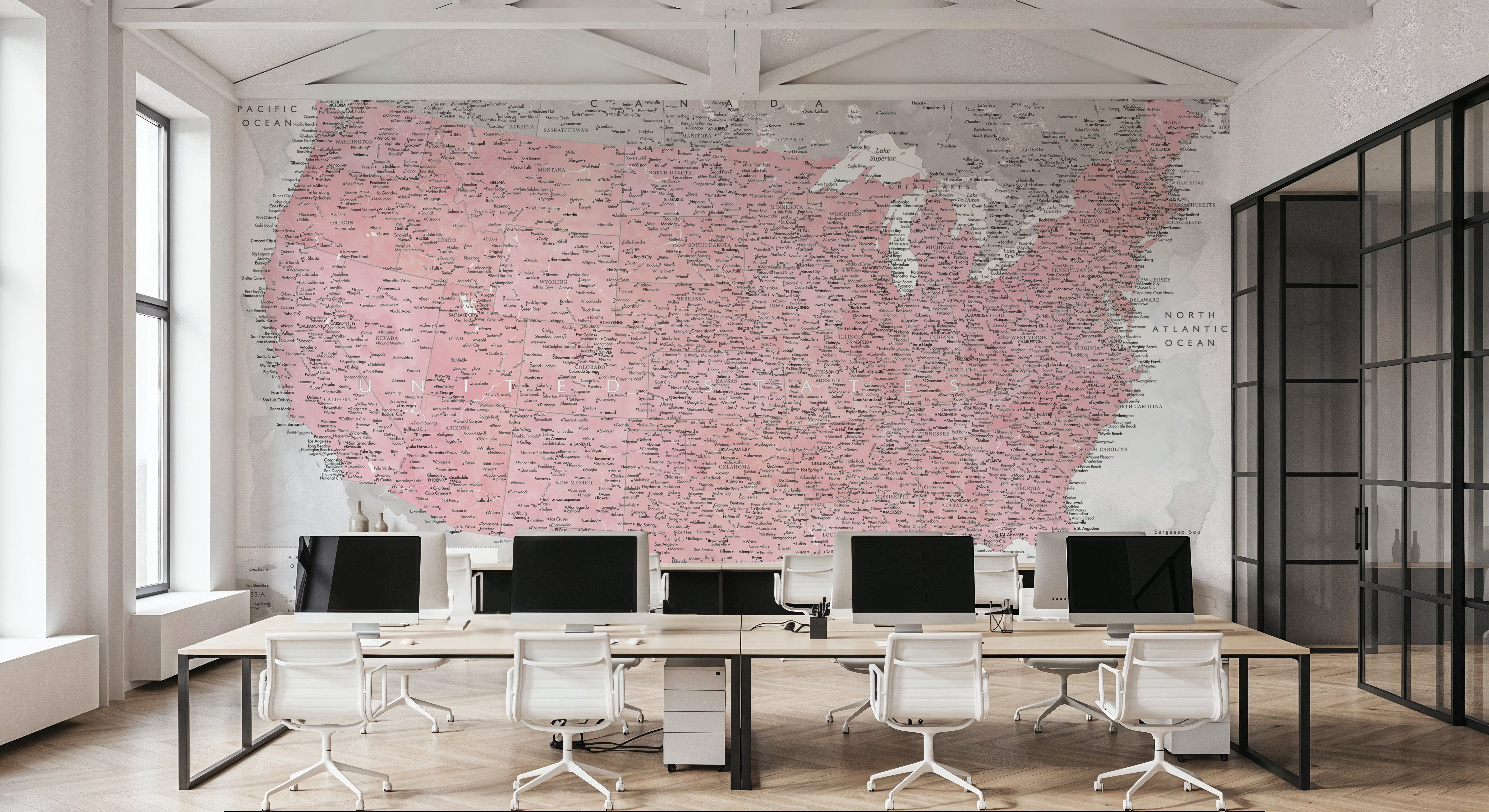 US Map Detailed - Gopi, Wallpaper