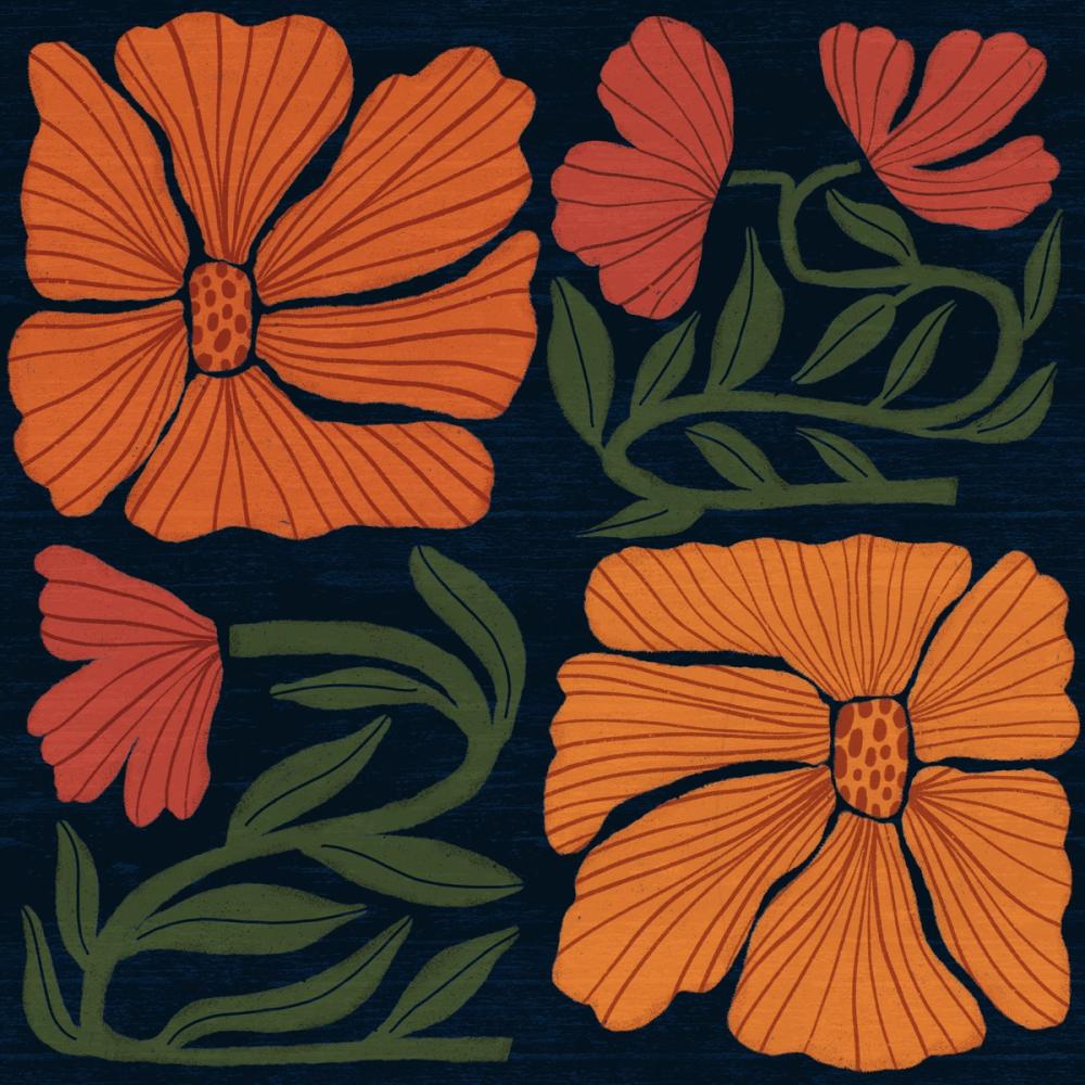 Modern Blooms III