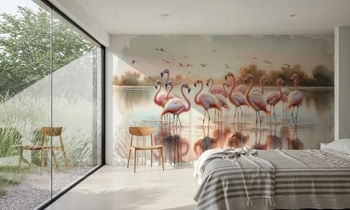 Flamingo Sunrise