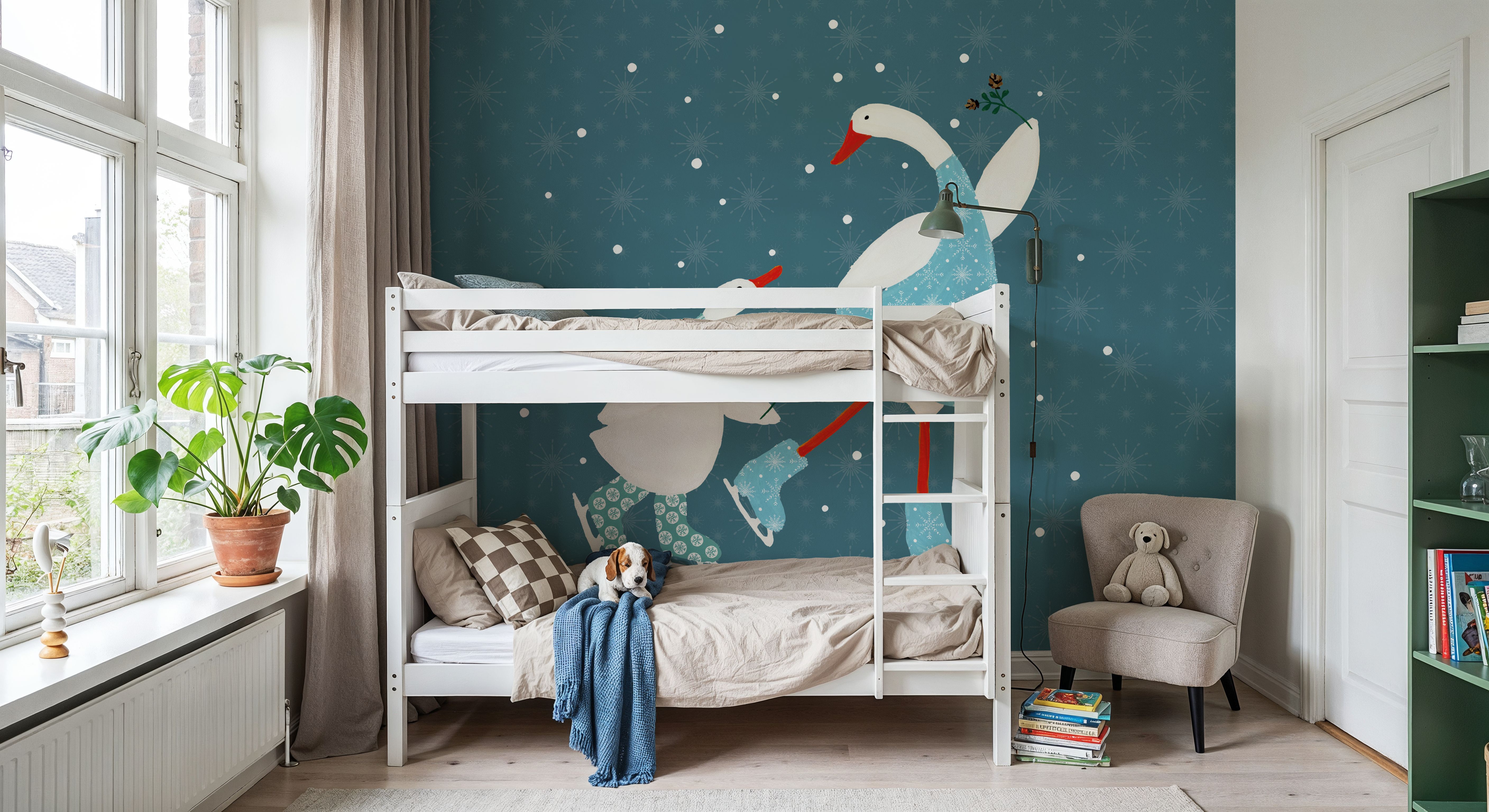 Ducks in the Snow VIII