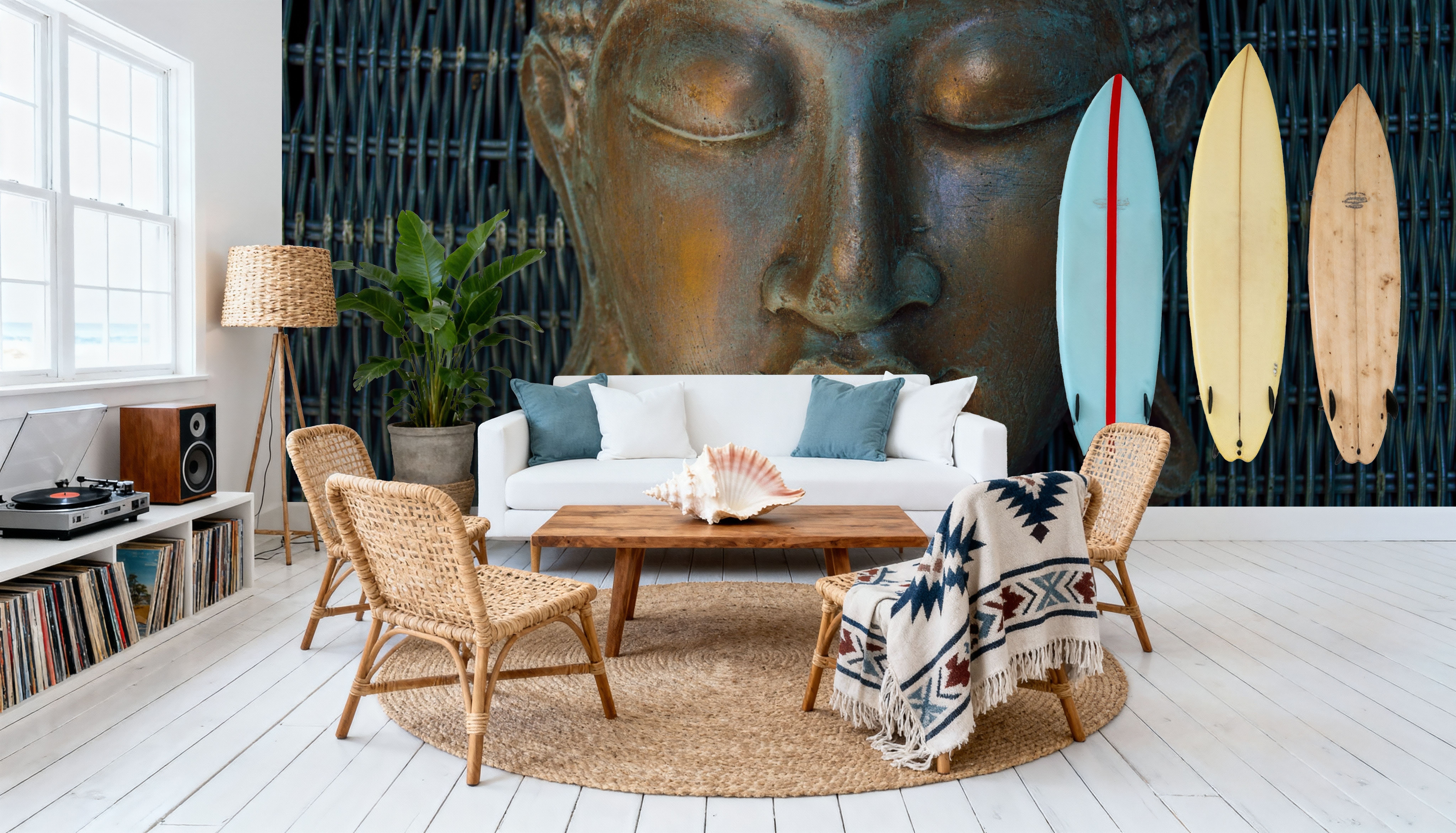 Bronze Buddha Close Up