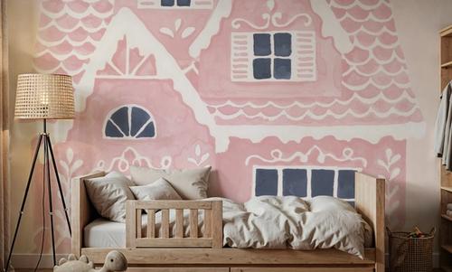 Gingerbread Dream House II Pink