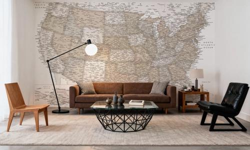 US Map Detailed - Loui