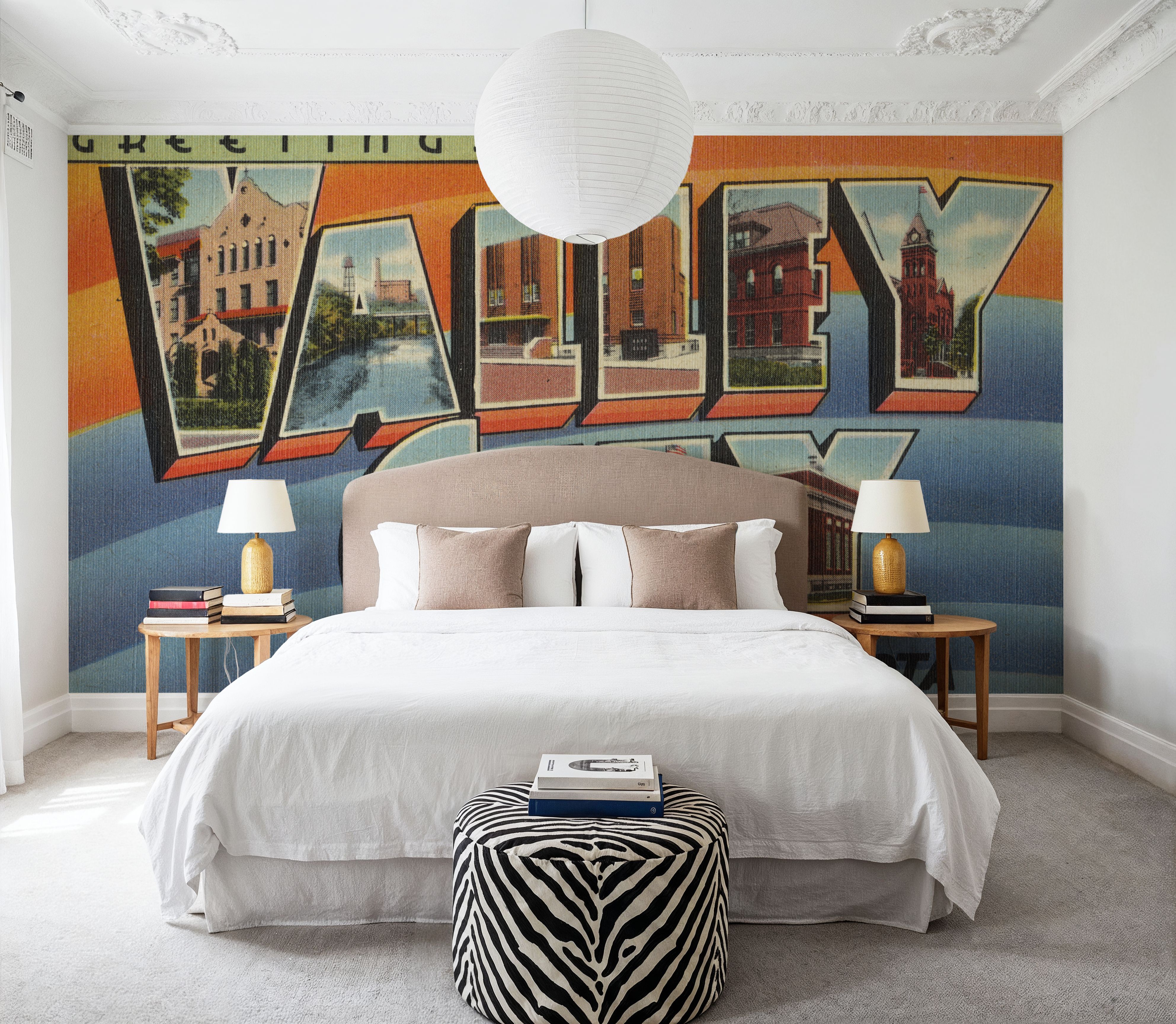 Greetings from Valley City - Screenprint Postcard