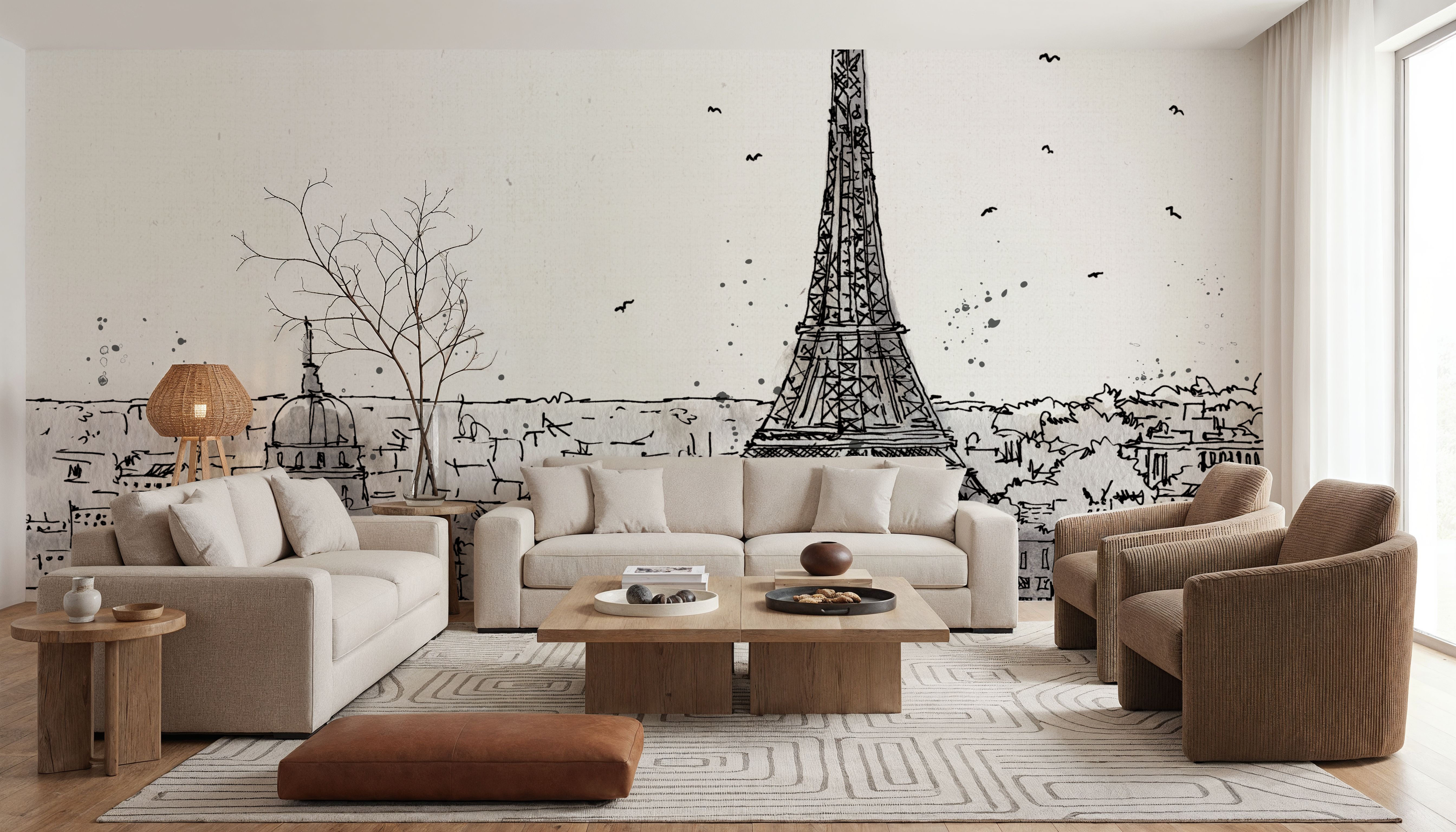 Skyline Sketches Paris