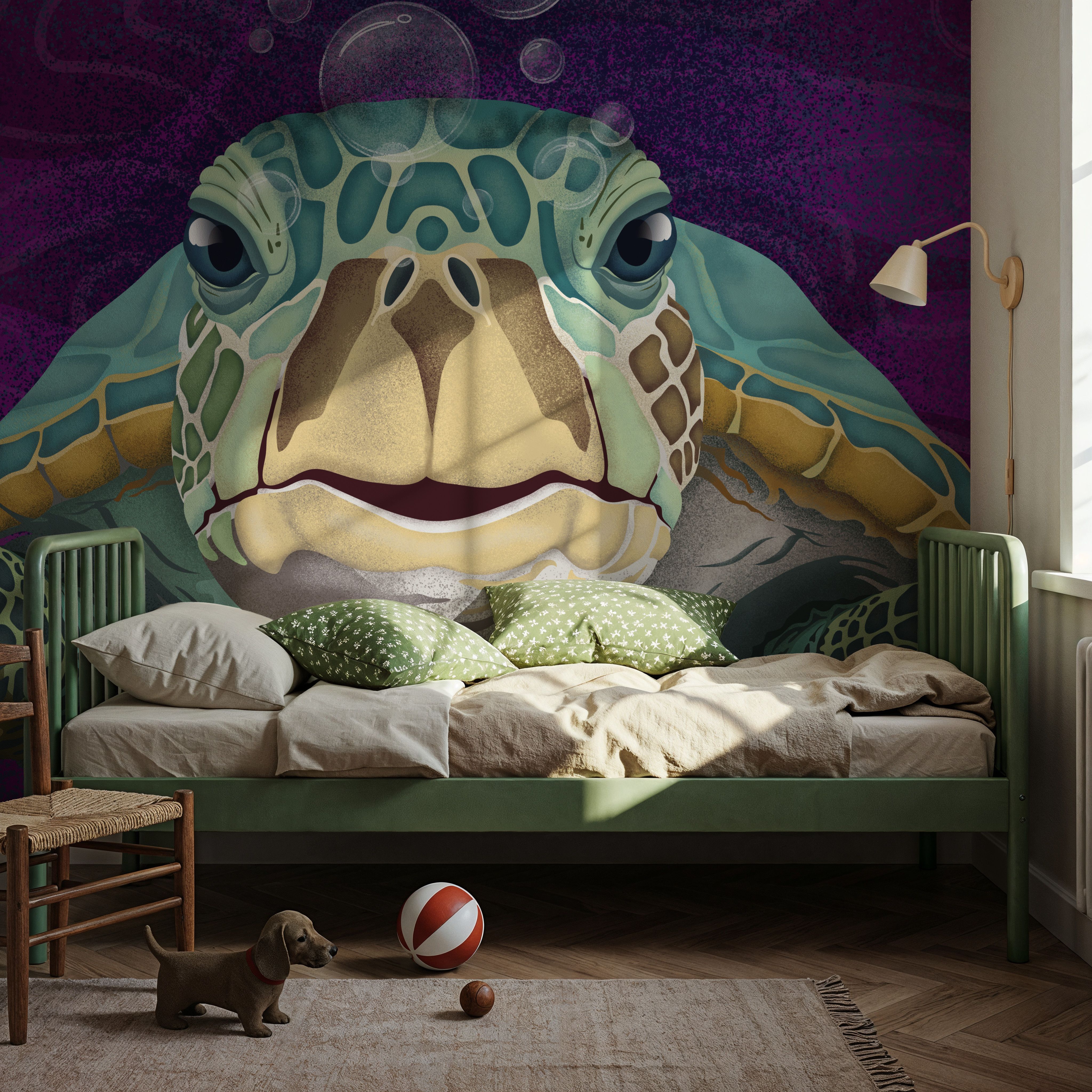 Hello Turtle, Purple