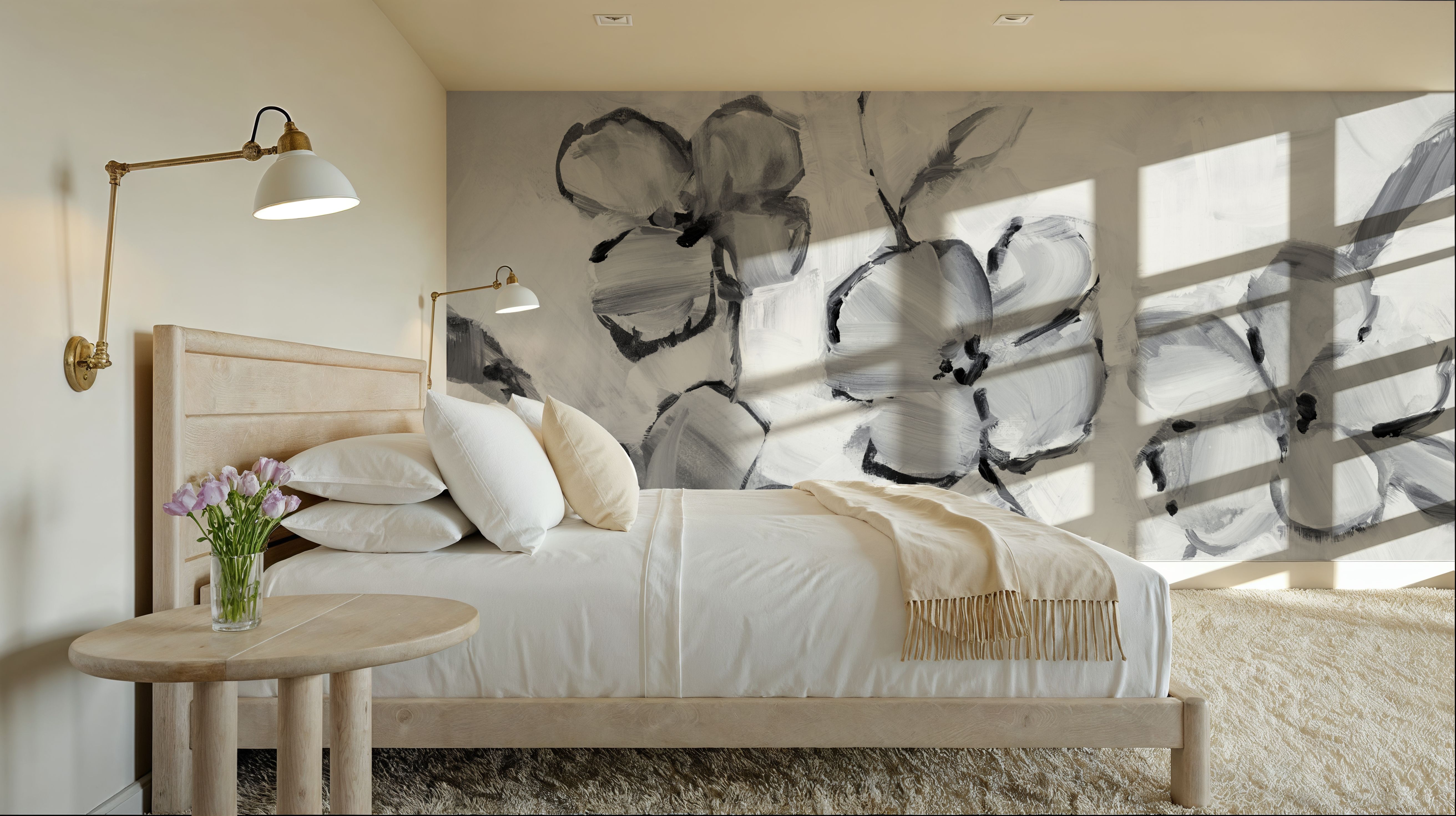 Muted Bloom, Wallpaper