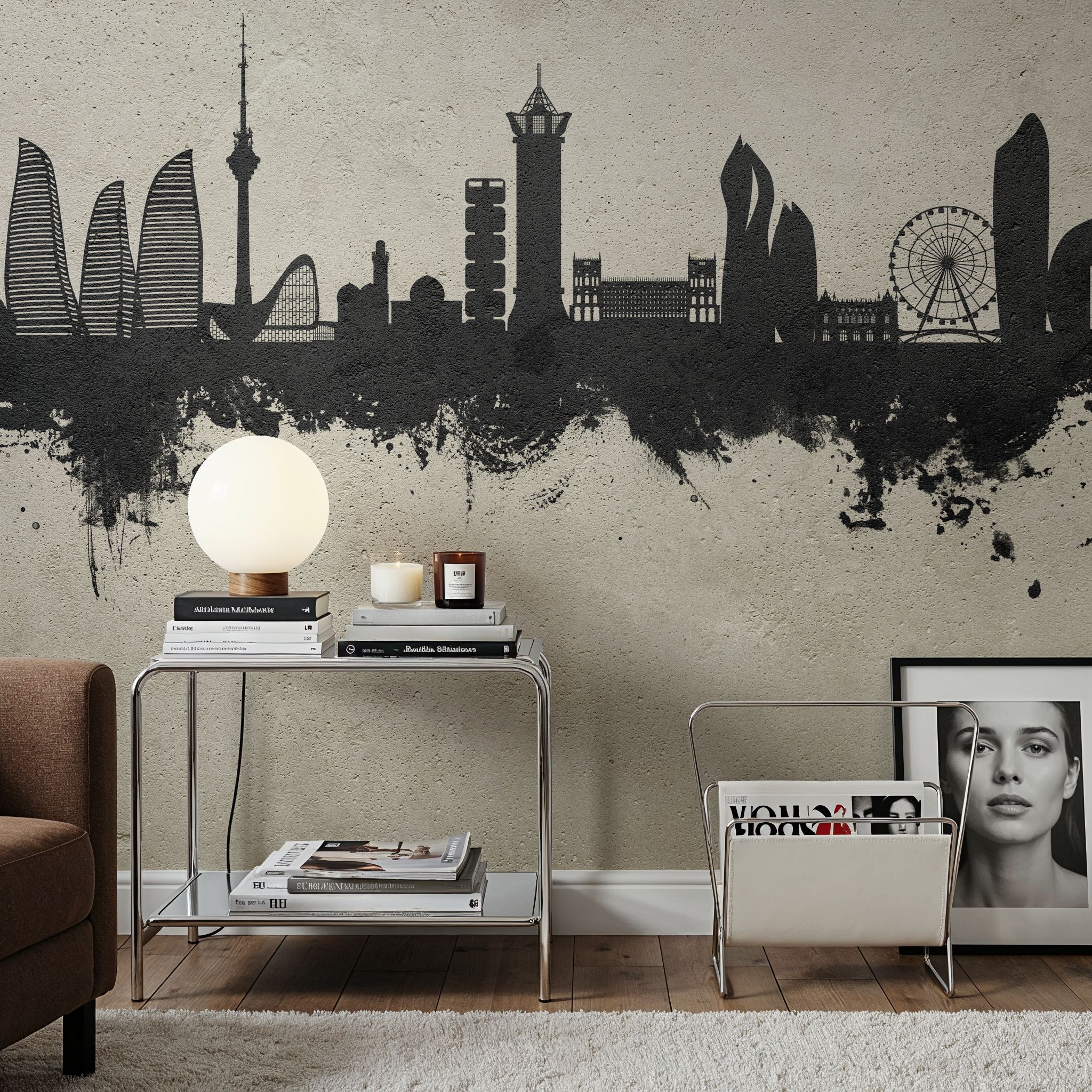 Baku Skyline Concrete