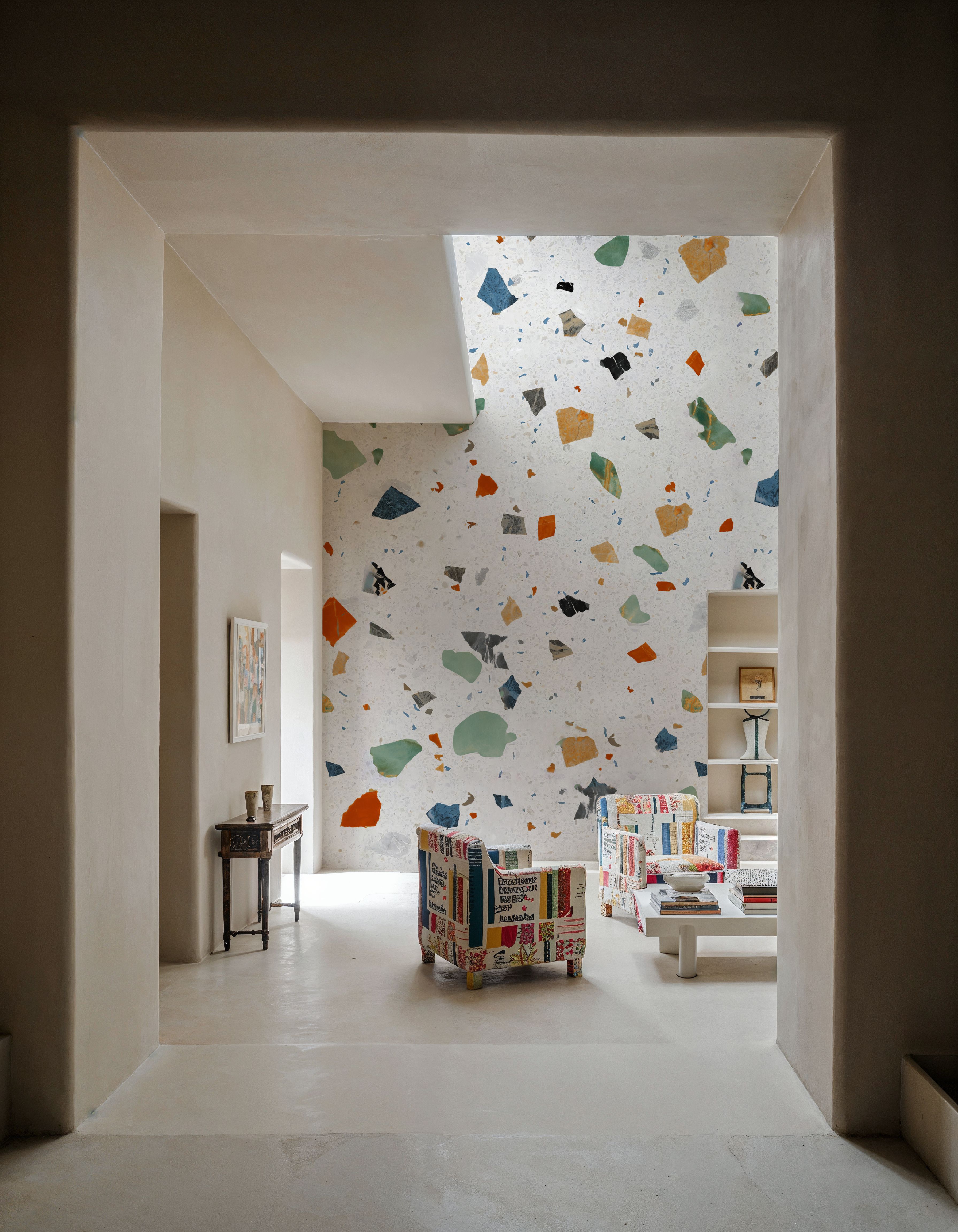 Terrazzo Multi, Chalk