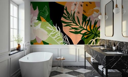 Graphic Leaves & Bold Colors