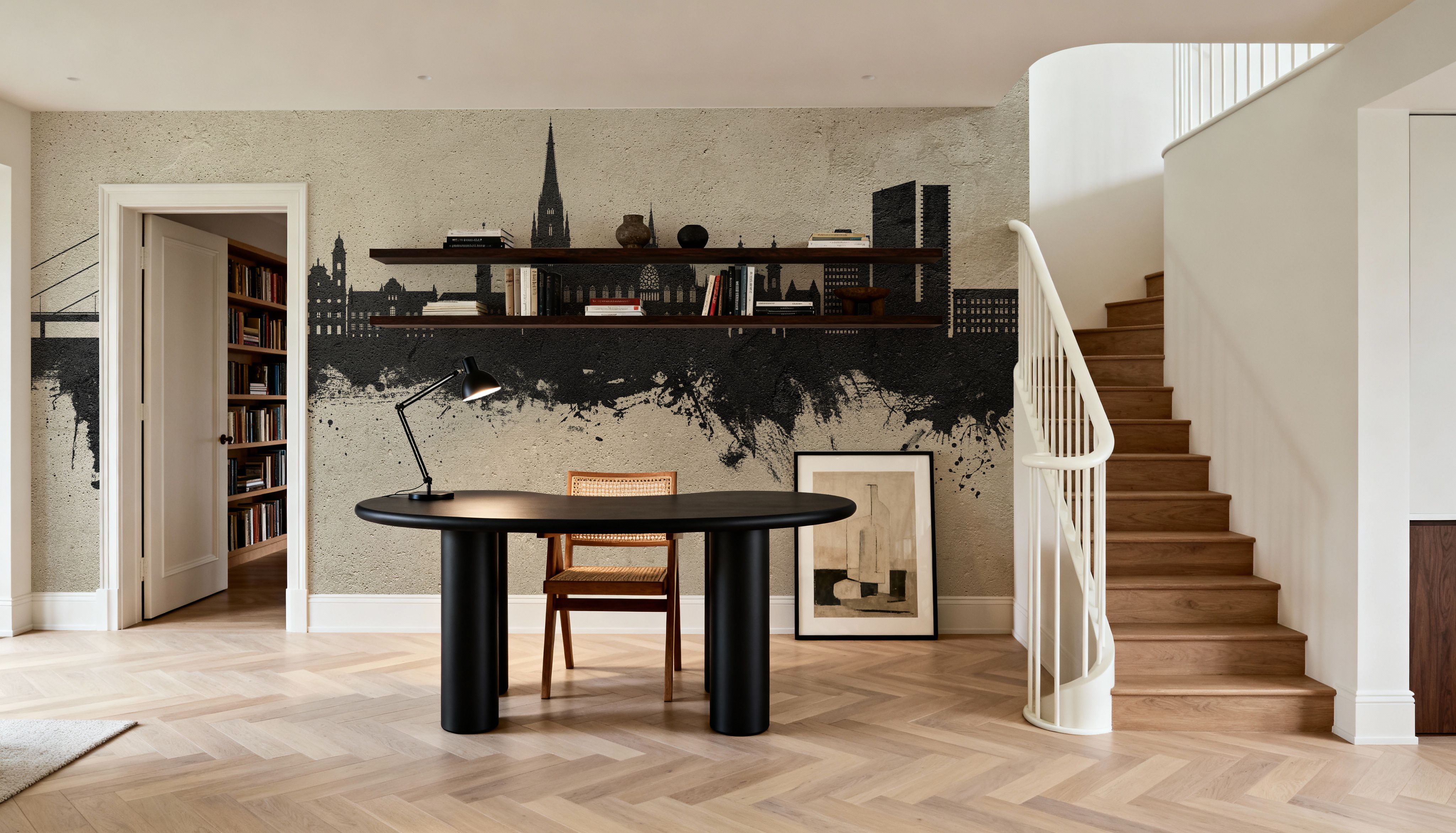 Linz Austria Skyline Concrete