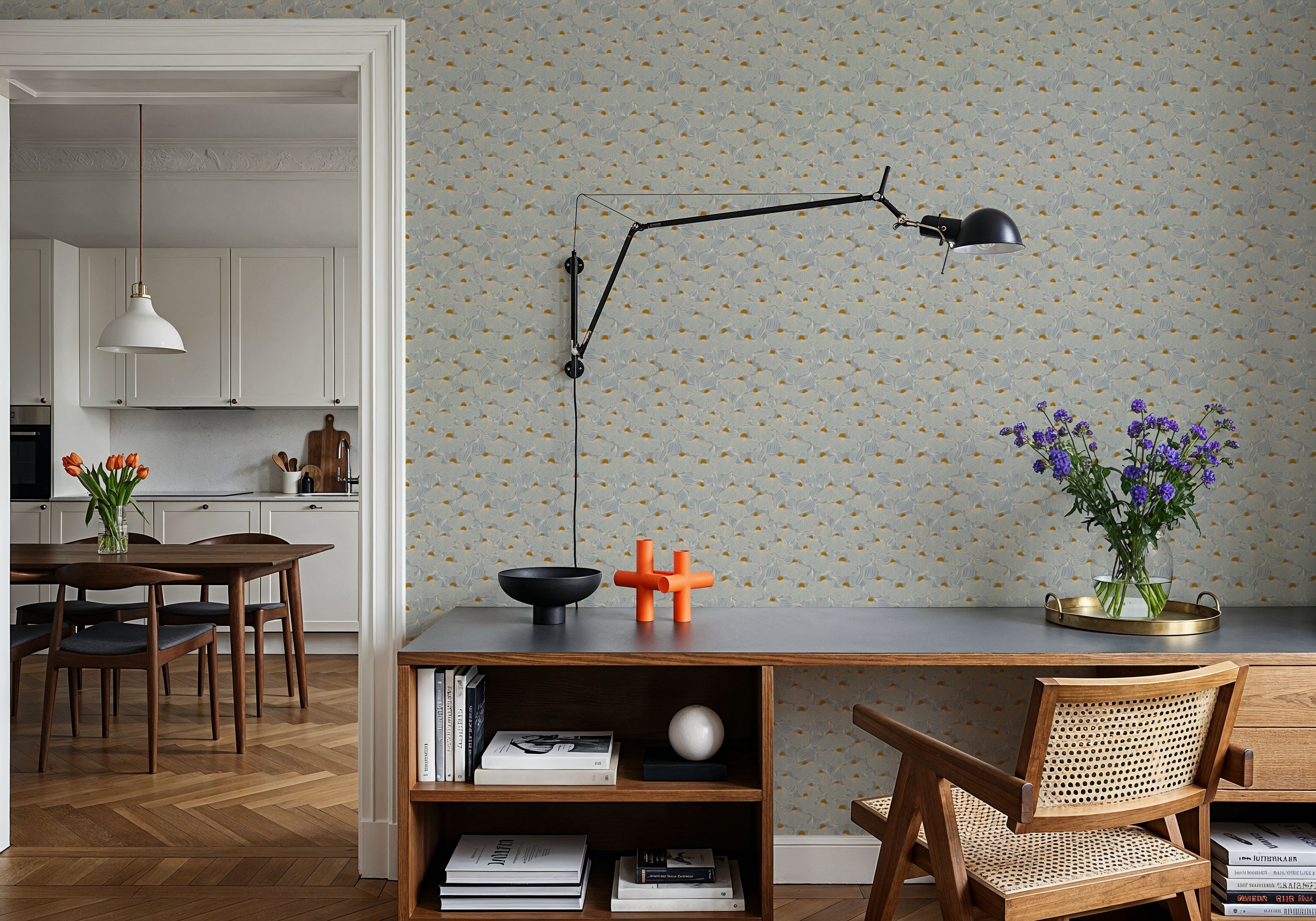 Natural Flow Meadow, Misty