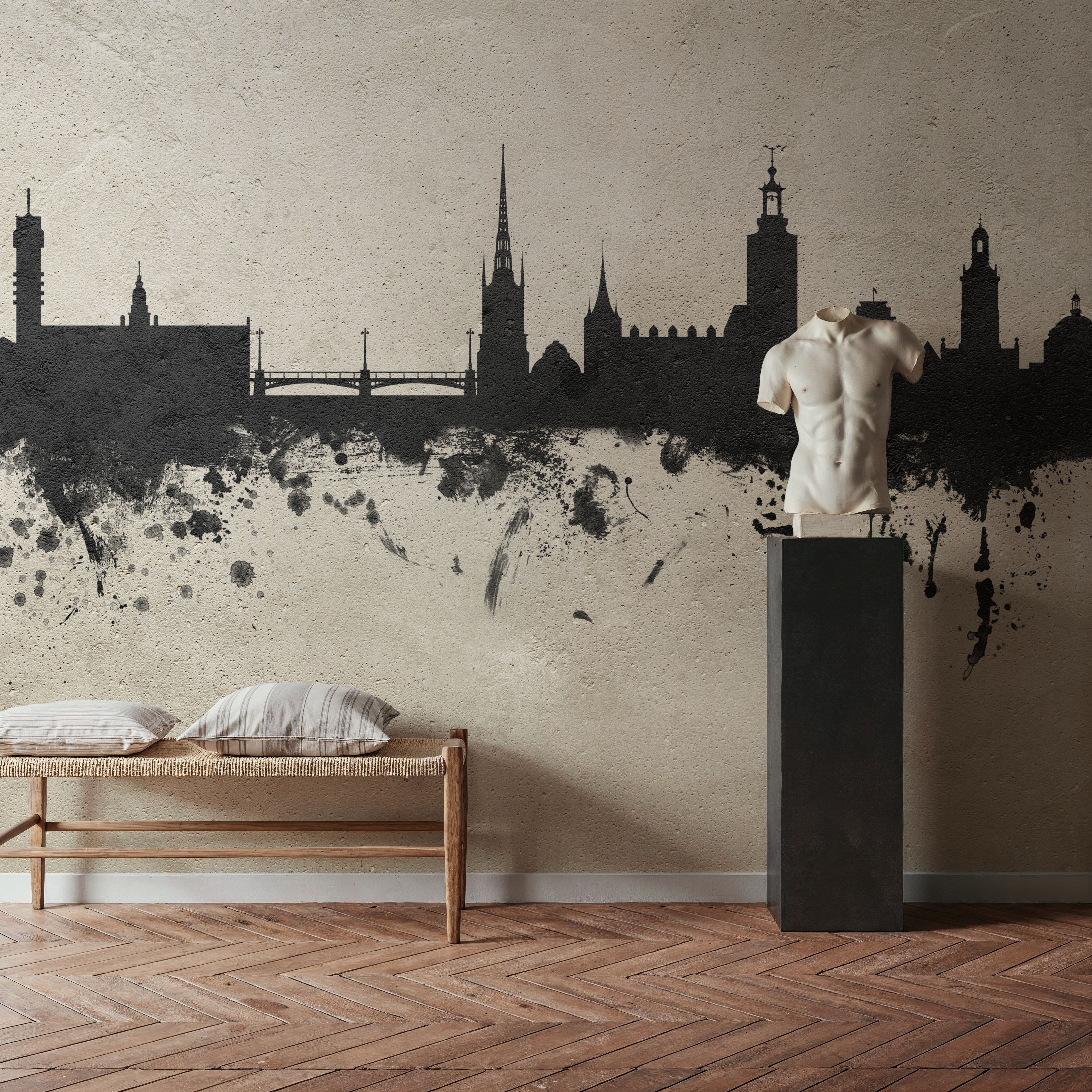 Stockholm Skyline Concrete
