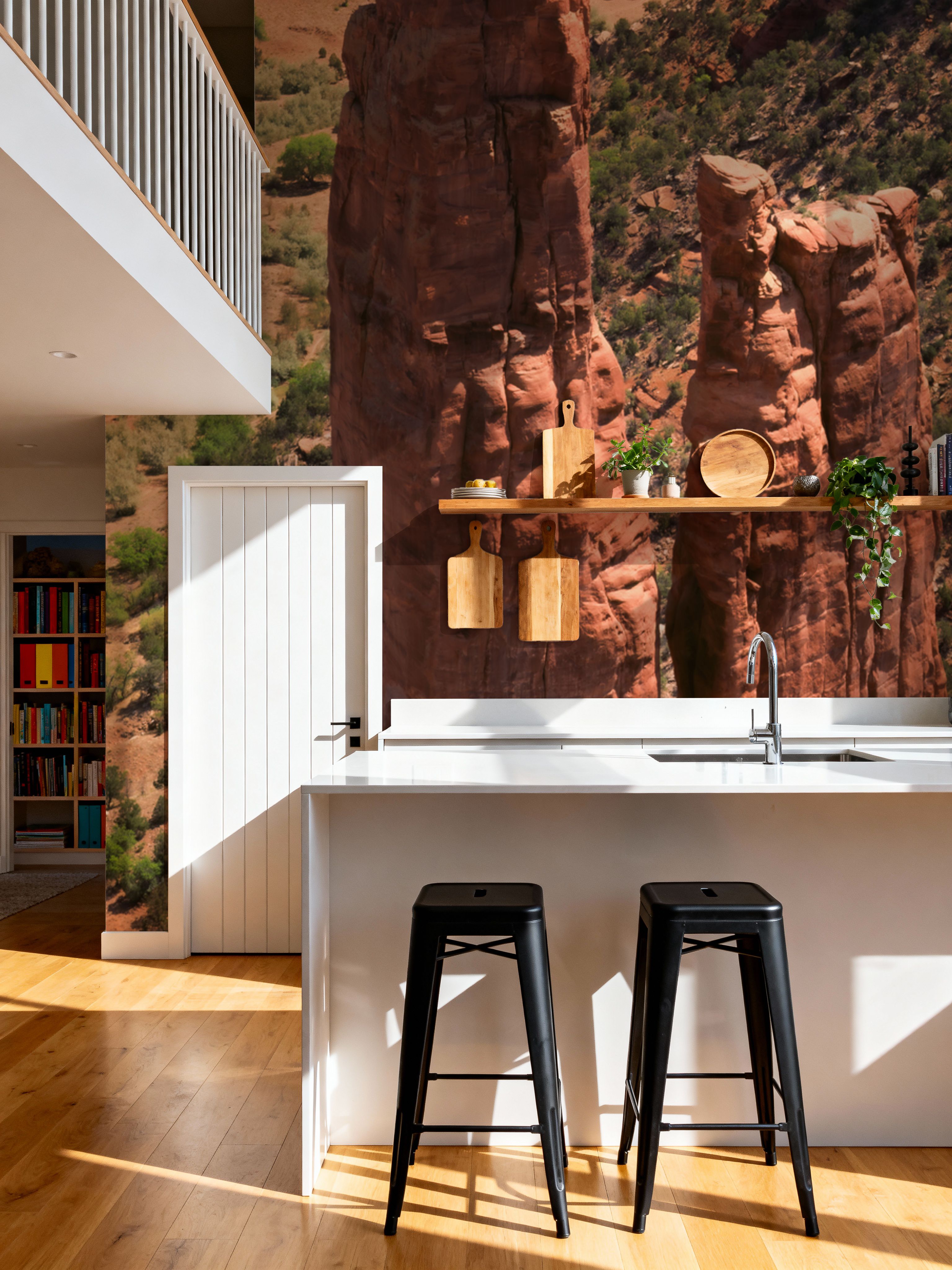 Crimson Buttes of Monument Valley