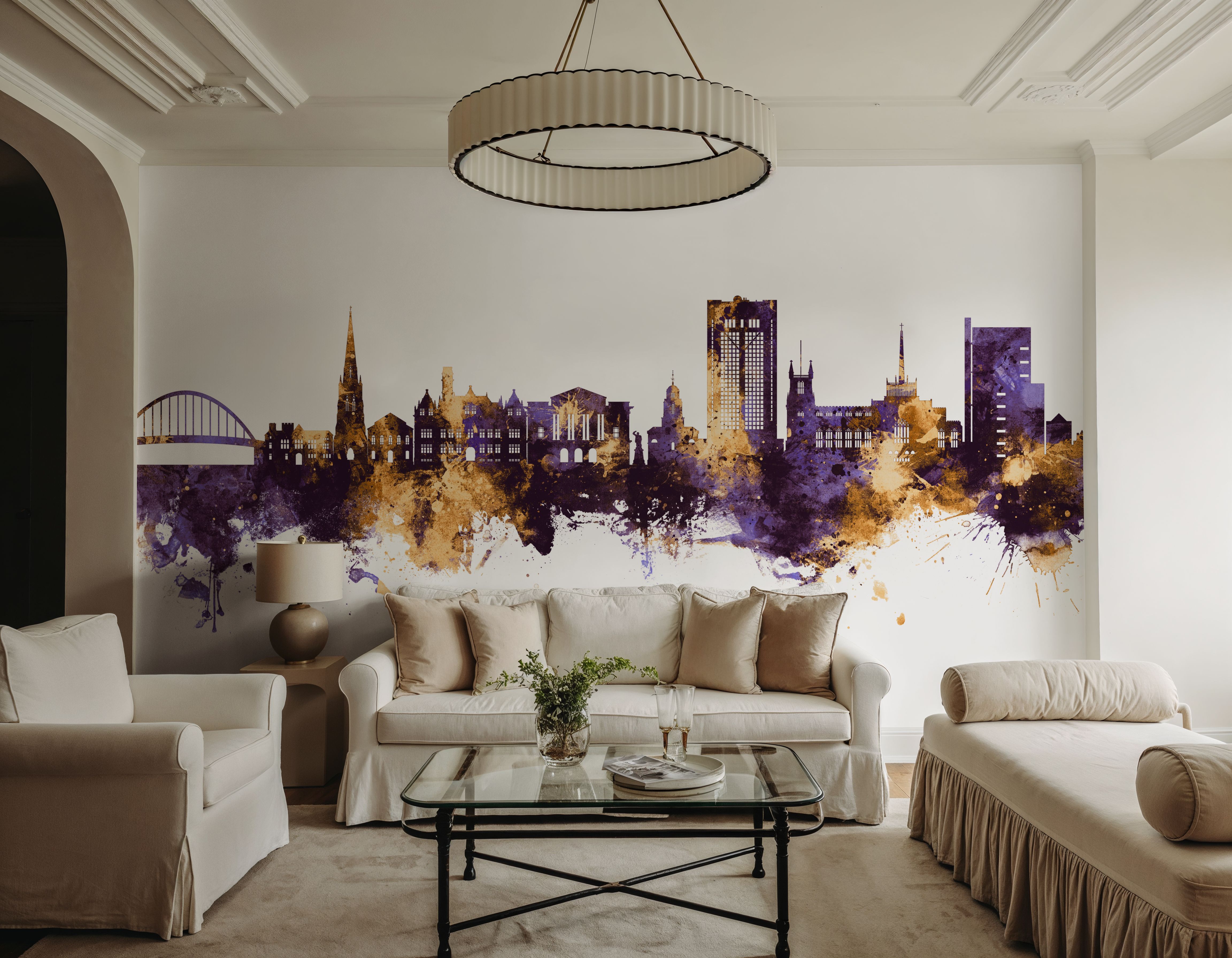 Blackburn England Skyline Purple & Gold