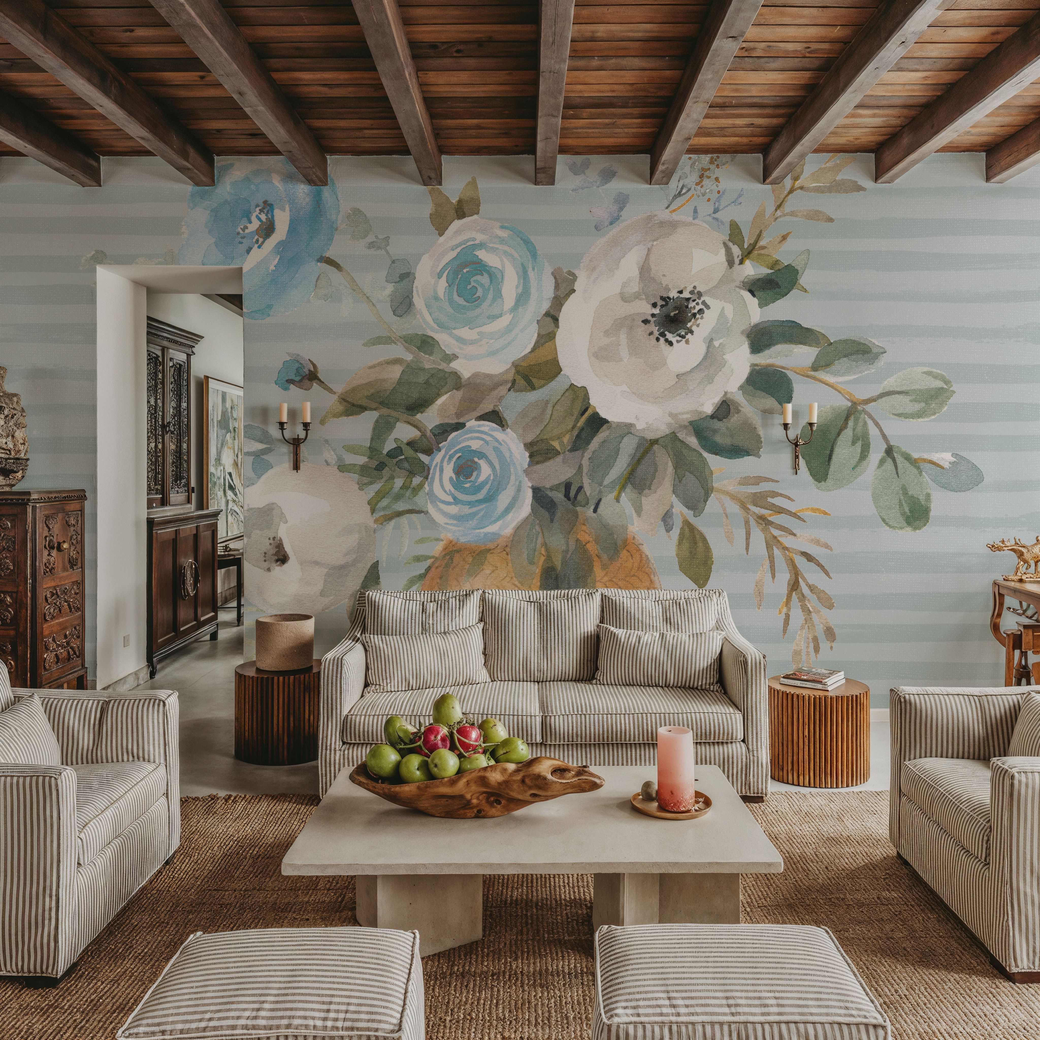 Baby Blue and Bouquet