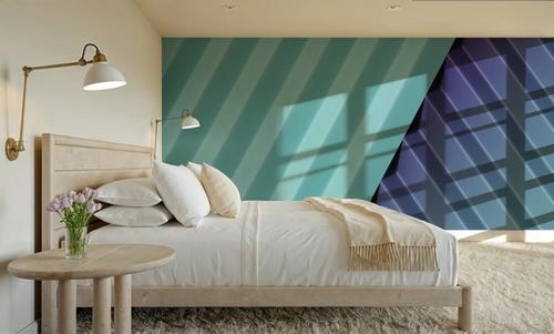 Pleated Blue