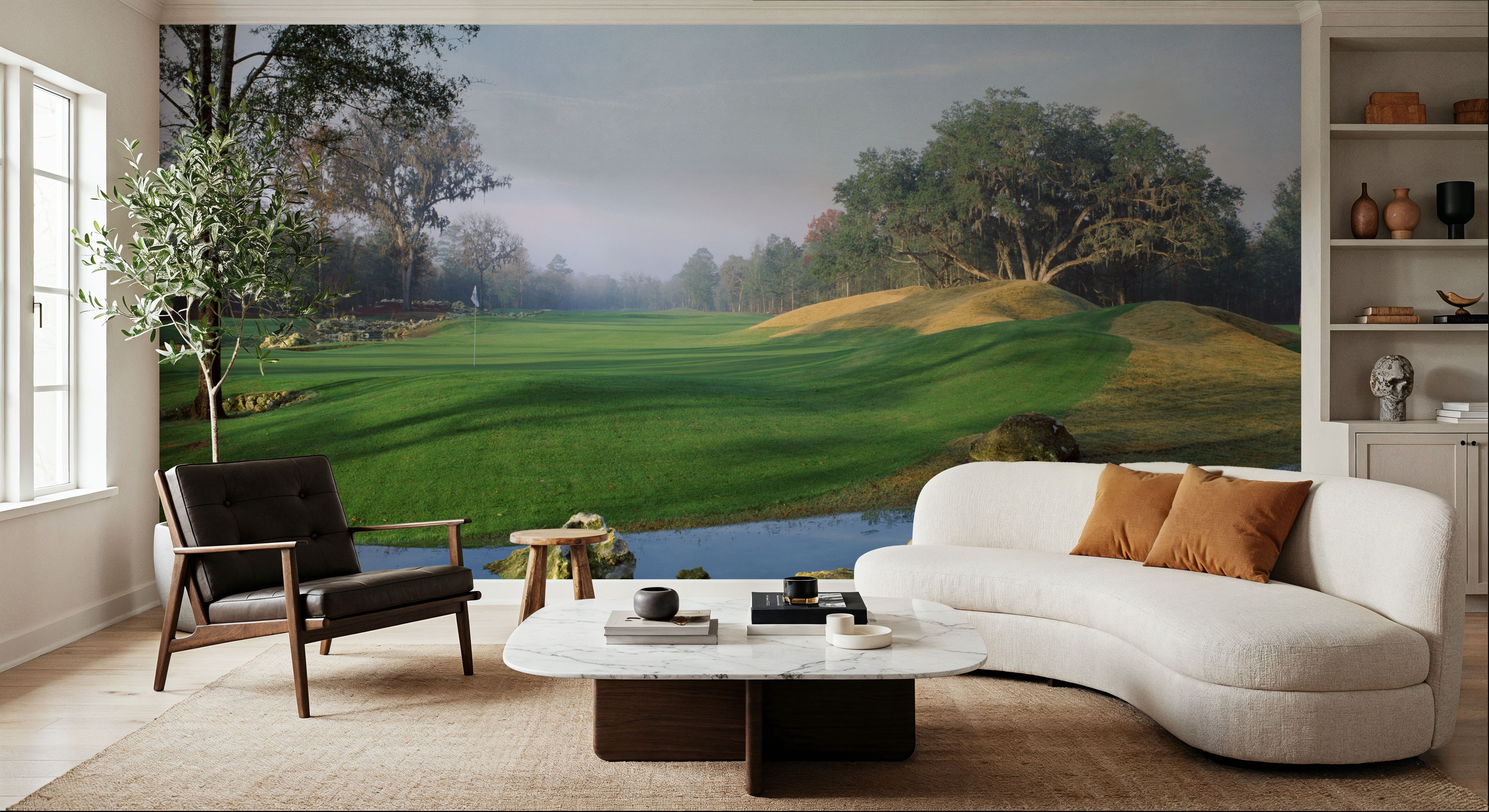 Misty Fairway Serenity
